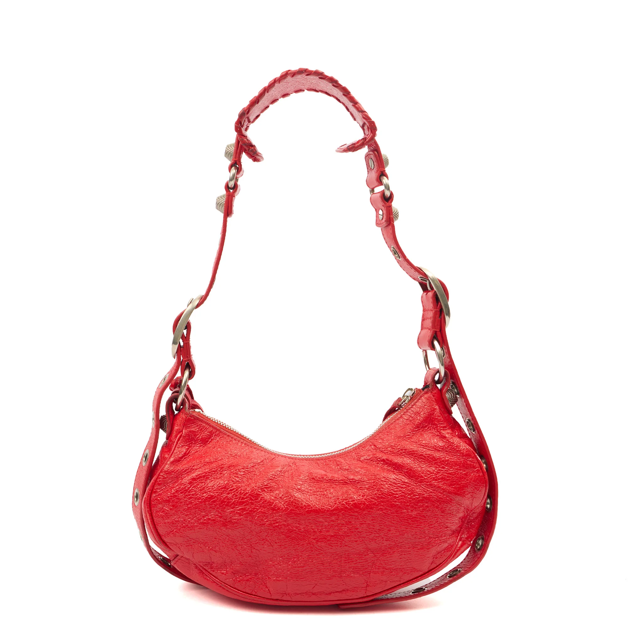 Picture of Balenciaga Cross Body Le Cagole XS in Red, Veau (Calfskin)