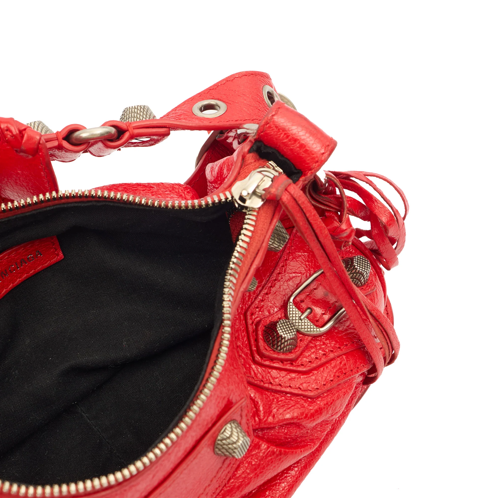 Picture of Balenciaga Cross Body Le Cagole XS in Red, Veau (Calfskin)