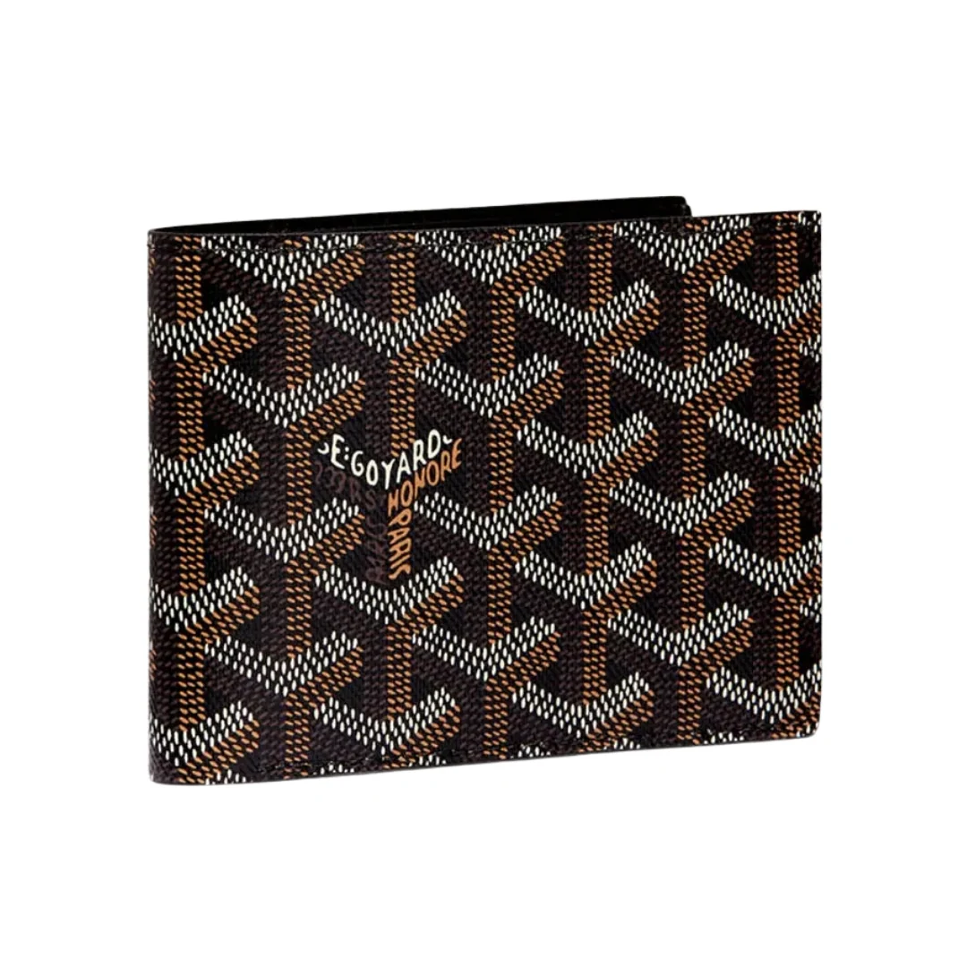 Goyard Victoire Wallet Black front view