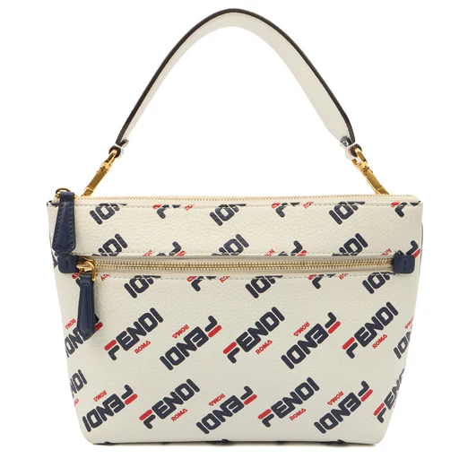 Picture of Fendi Shoulder Bag Fendi x FILA Mania in Print, Leather