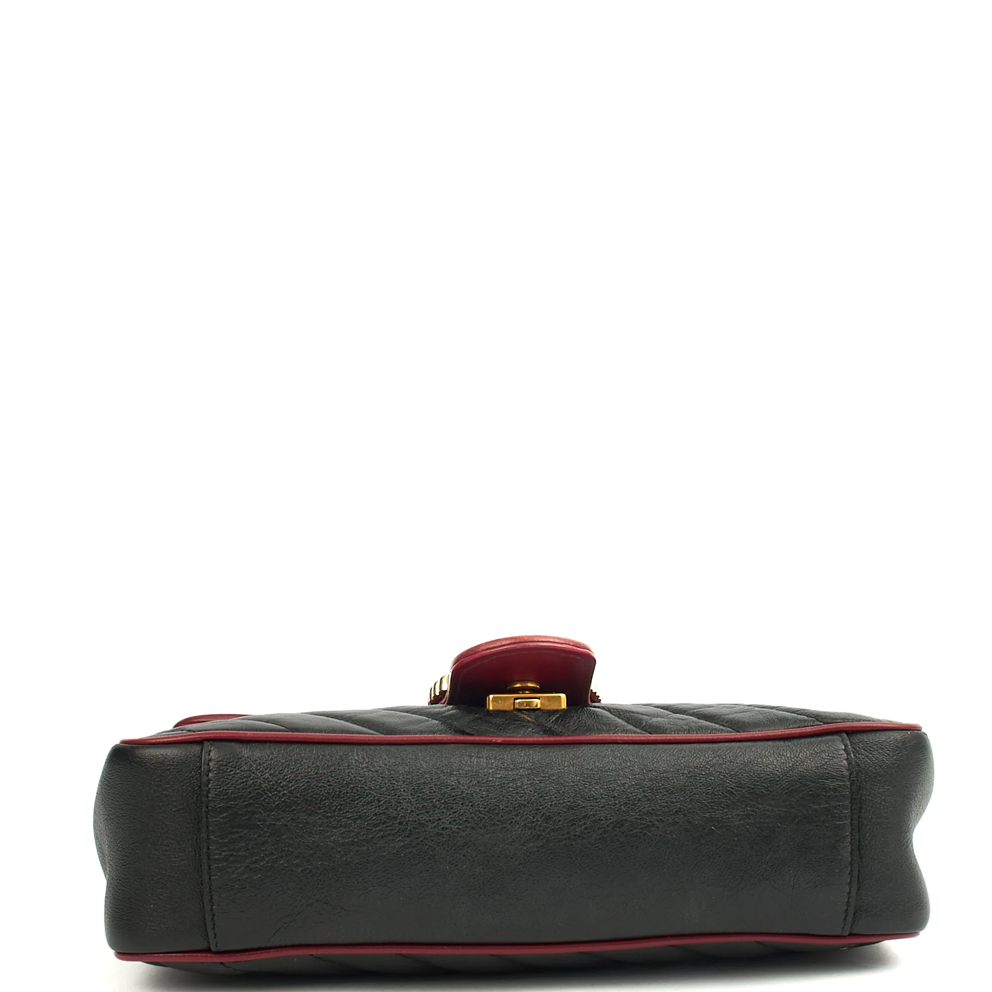 Picture of Gucci Shoulder Bag Marmont Shoulder Flap Bag - Medium in Black, Leather