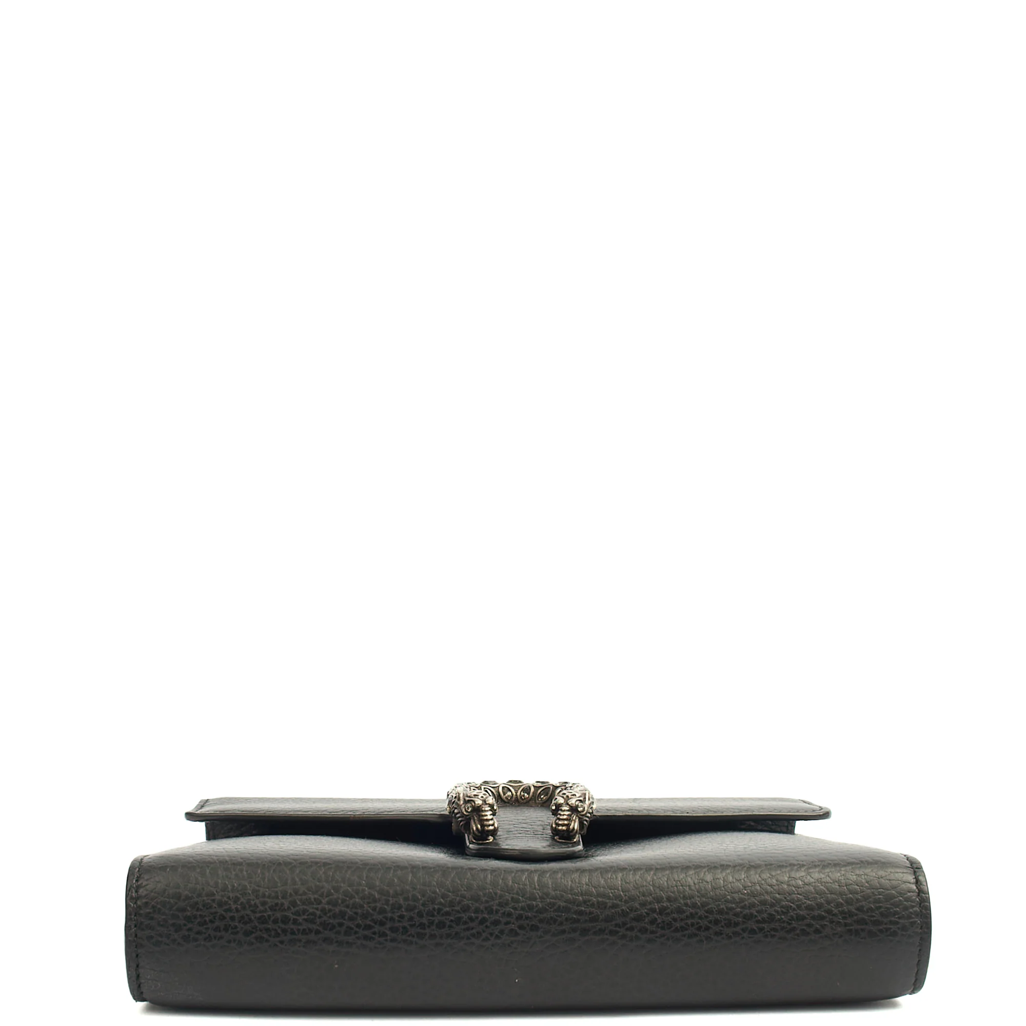 Picture of Gucci Cross Body Dionysus Chain Wallet in Black, Leather