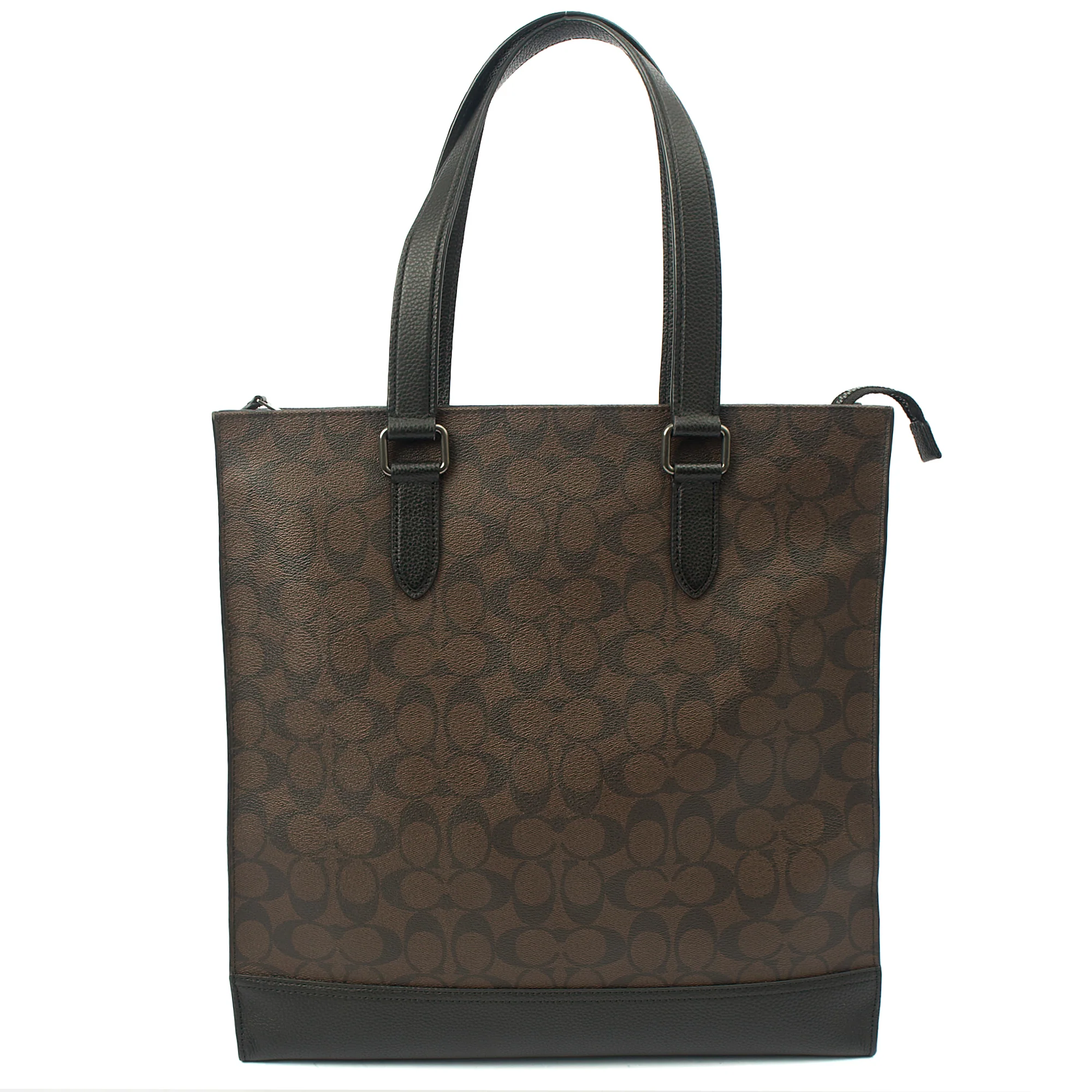Picture of Coach Tote Graham Crossbody in Brown, Leather