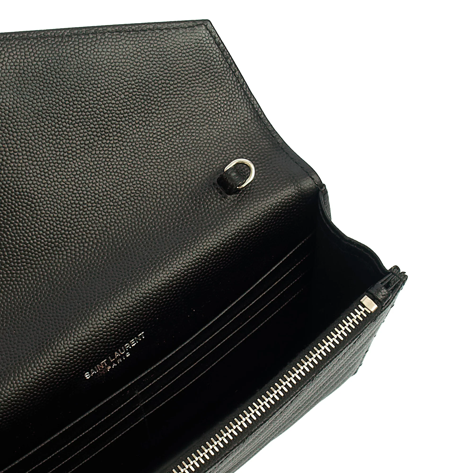 Picture of Saint Laurent Cross Body Kate Small in Black, Calfskin Leather