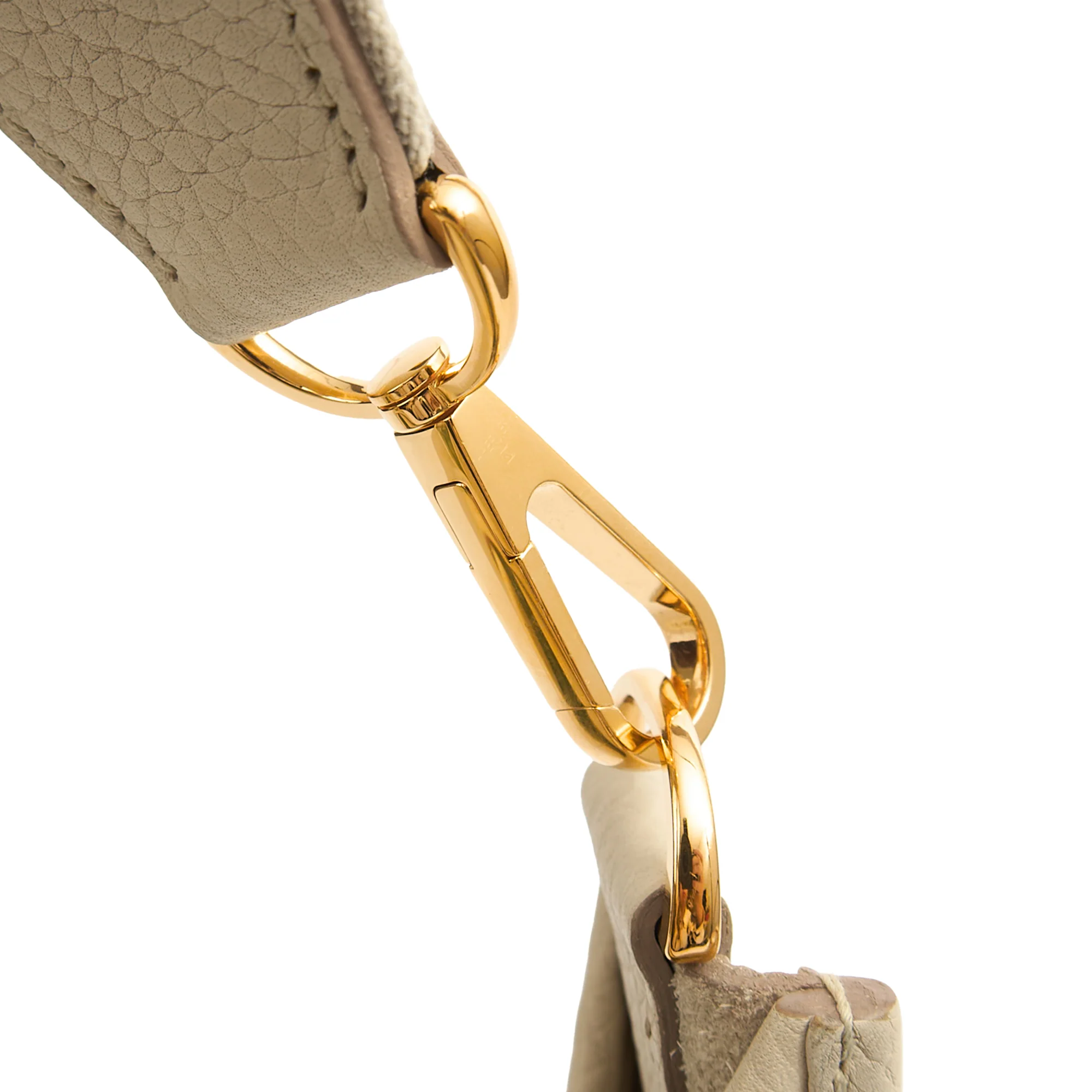 Picture of Hermes Cross Body Evelyne 29 in Beton, Leather