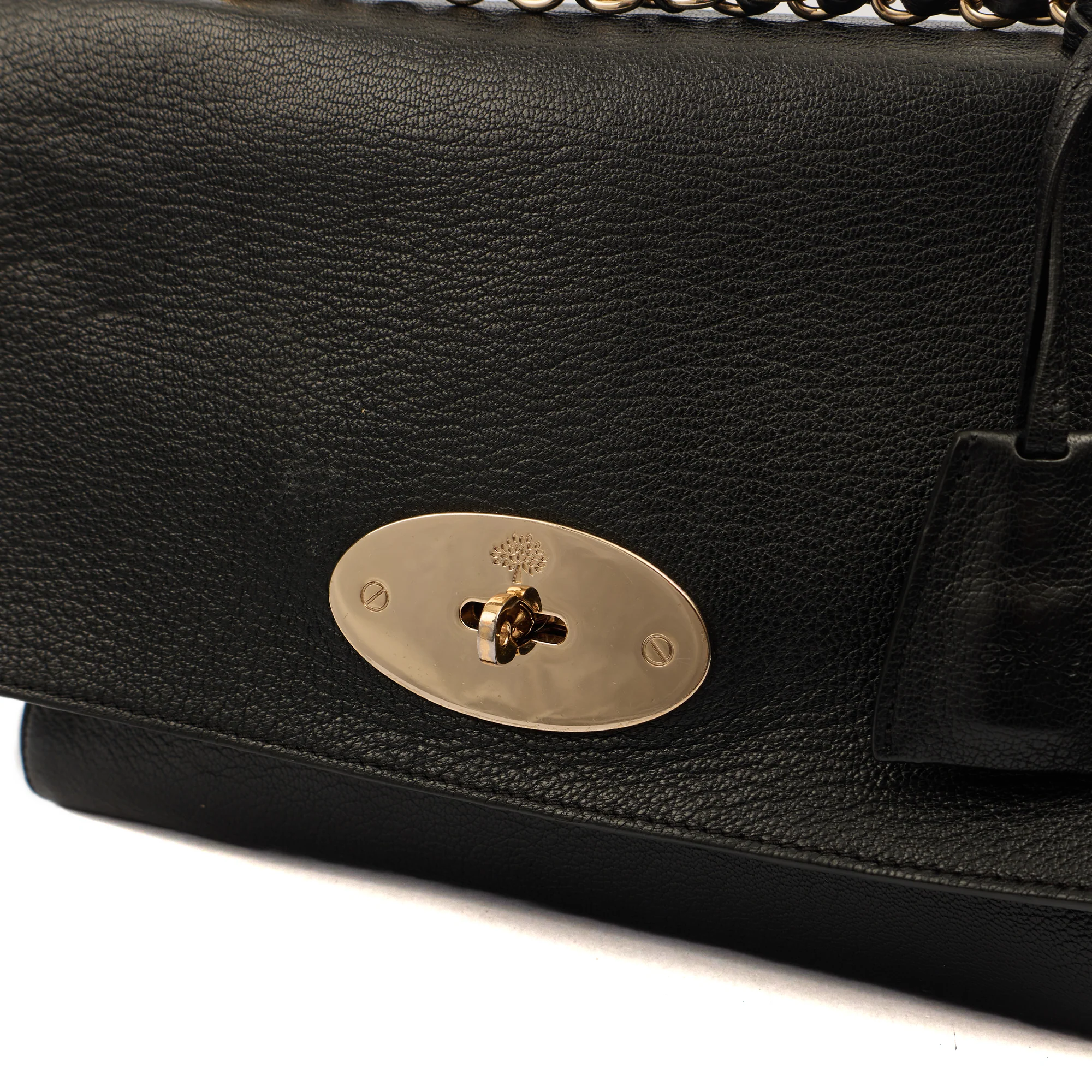 Picture of Mulberry Shoulder Bag Lily - Large in Black, Leather