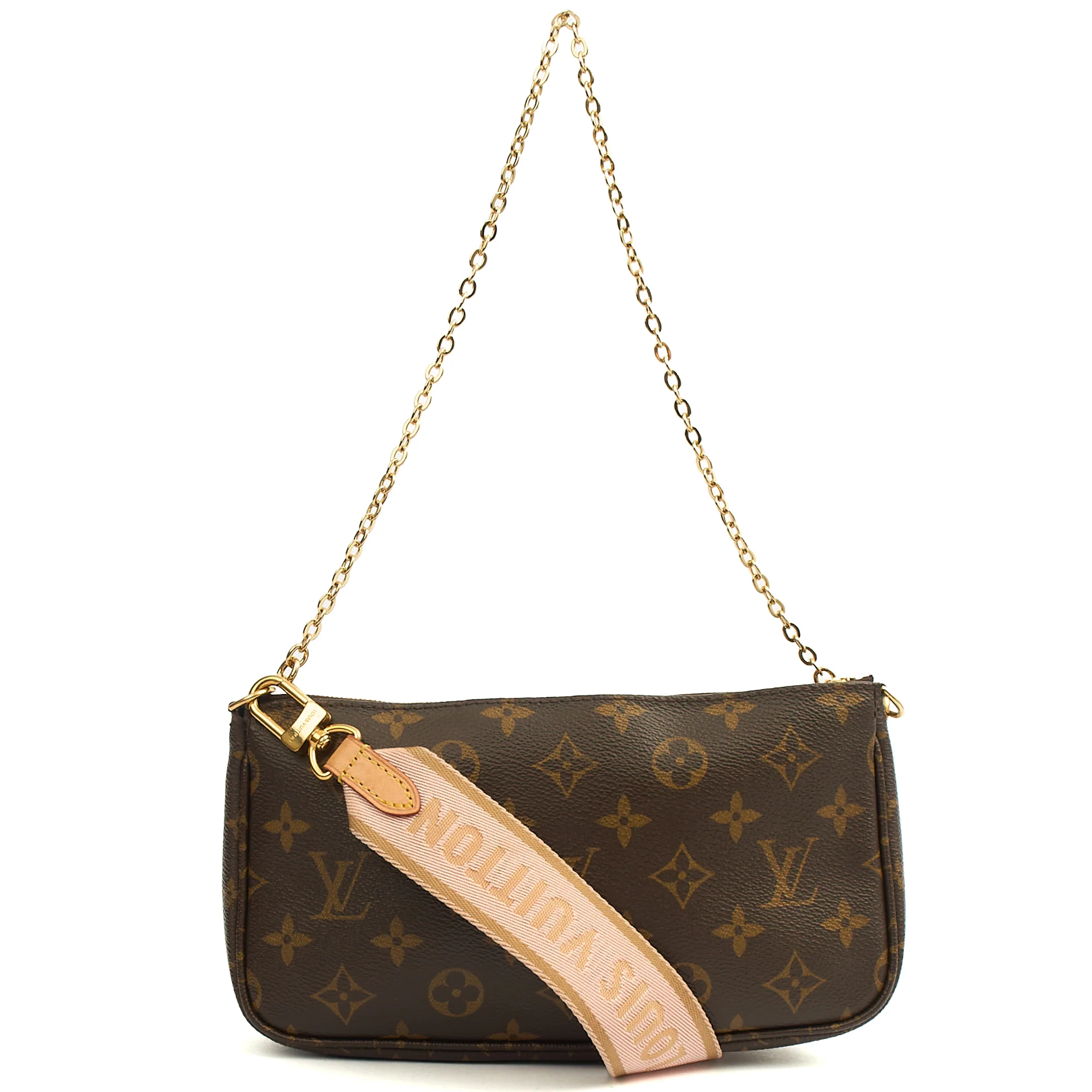 Picture of Louis Vuitton Cross Body Multi Pochette Accessoires in Monogram, Leather