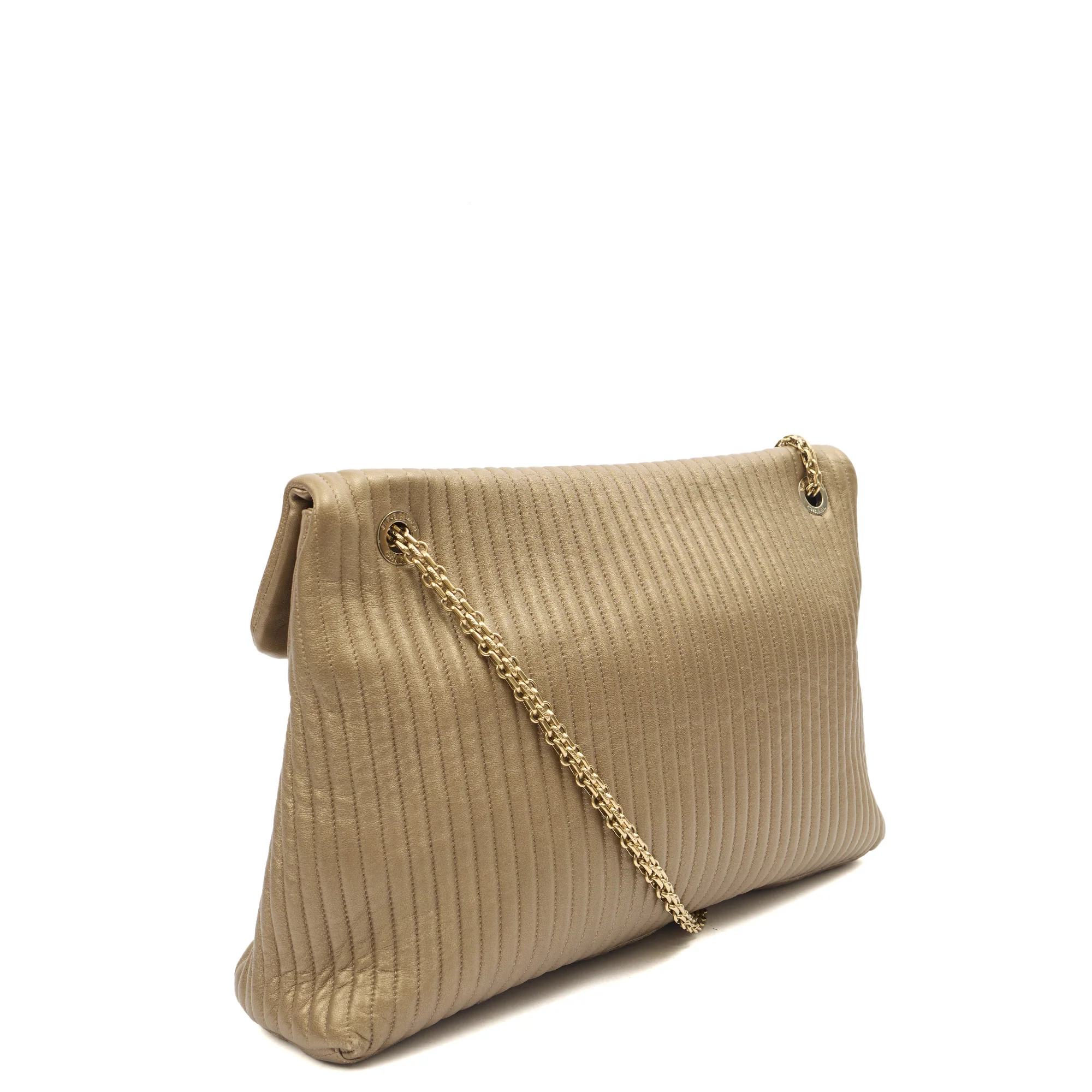 Picture of Chanel Shoulder Bag Shoulder Bag in Metallic, Calfskin Leather