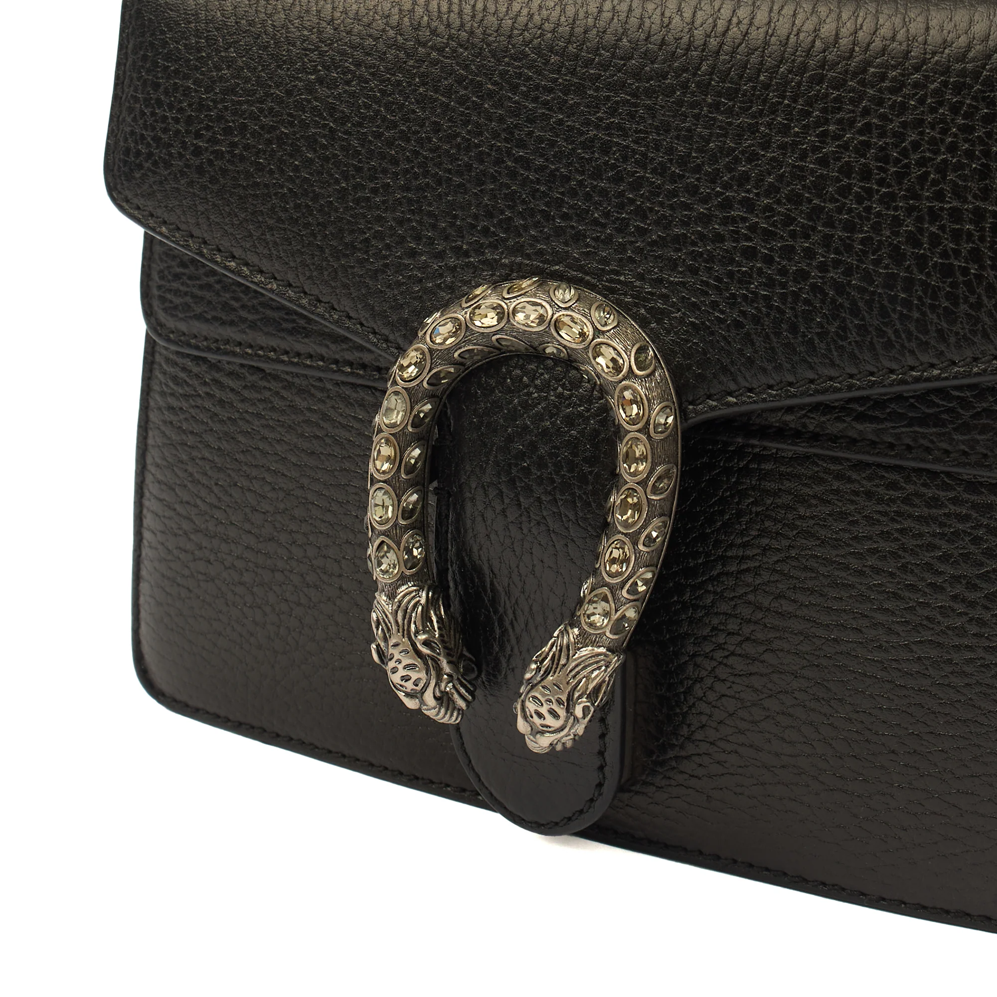 Picture of Gucci Shoulder Bag Dionysus - Mini in Black, Leather