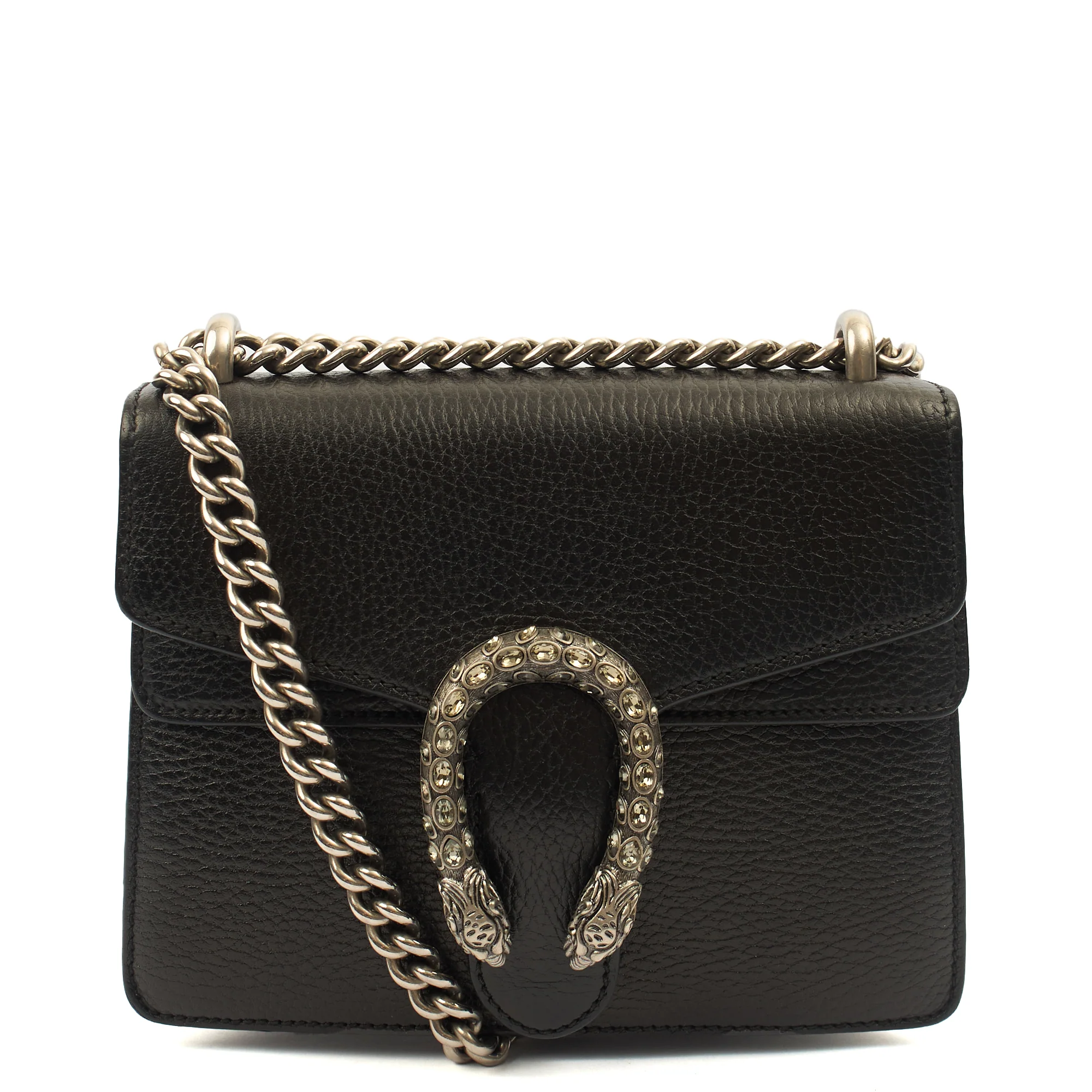 Picture of Gucci Shoulder Bag Dionysus - Mini in Black, Leather