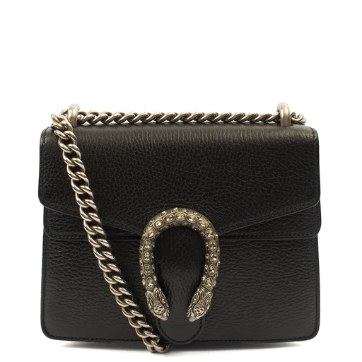 Picture of Gucci Shoulder Bag Dionysus - Mini in Black, Leather
