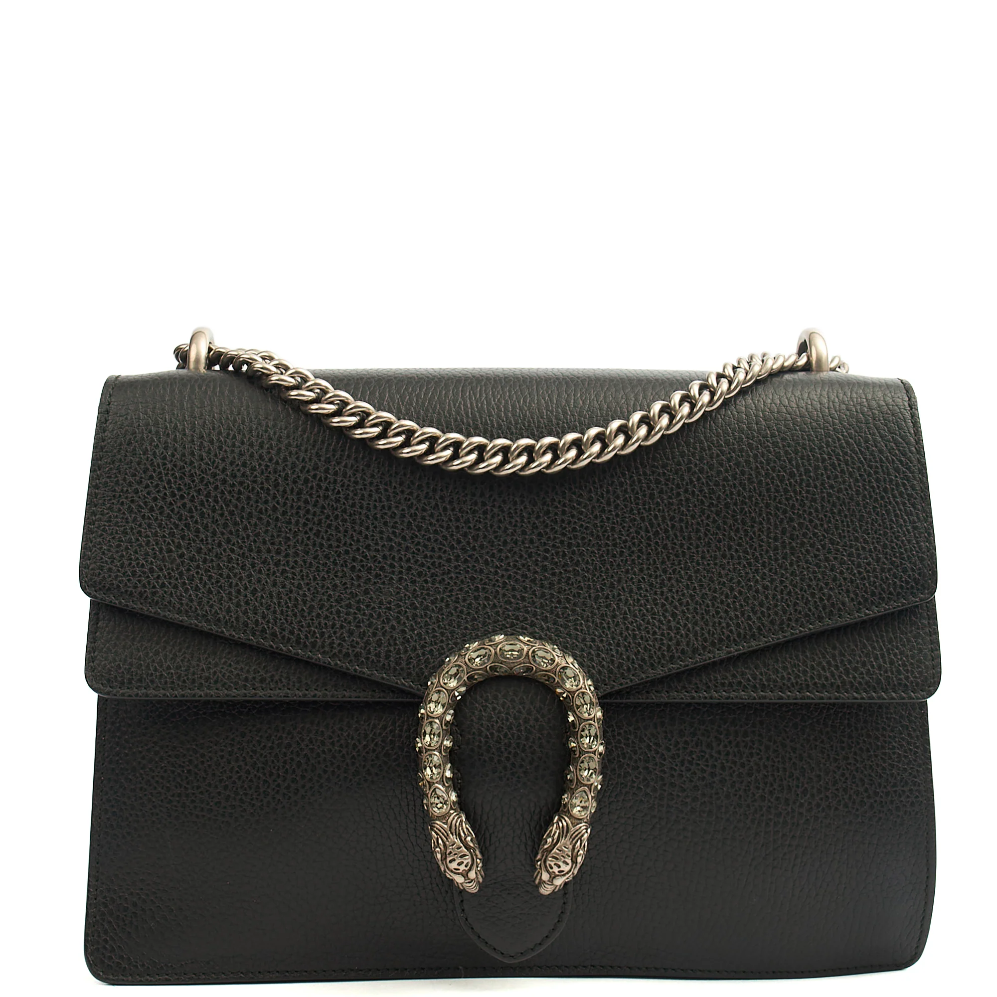 Picture of Gucci Shoulder Bag Dionysus - Medium in Black, Leather