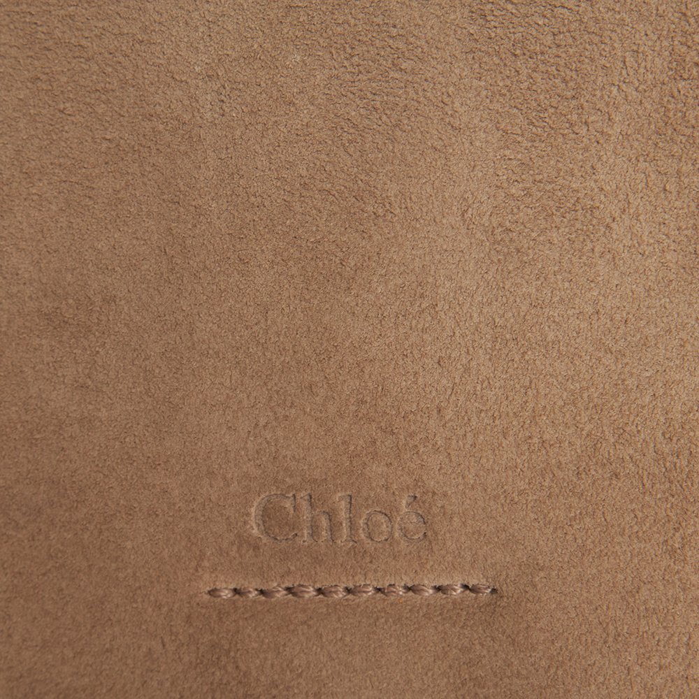 Picture of Chloe Shoulder Bag Faye Shoulder Bag in Grey, Calfskin Leather