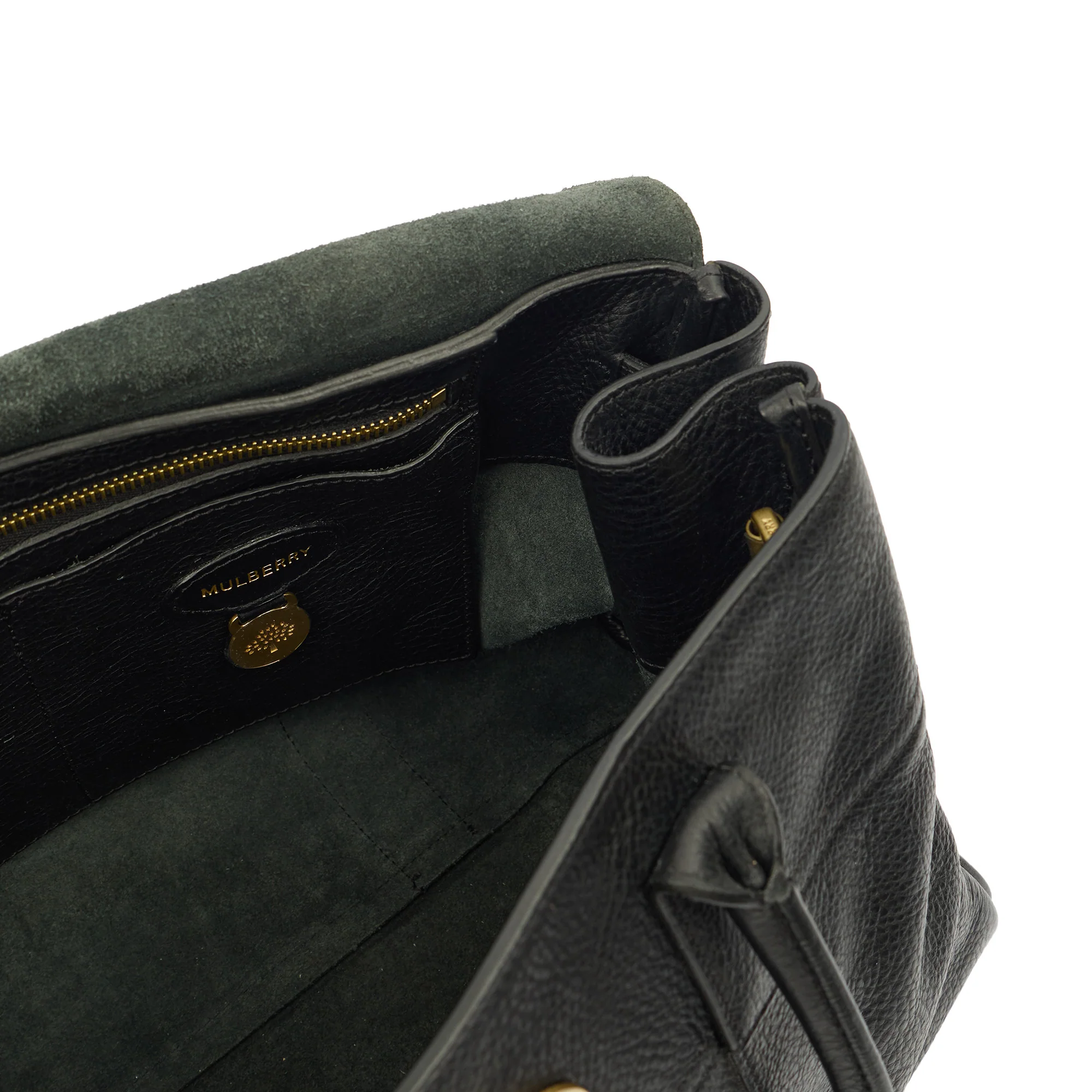 Picture of Mulberry Tote Bayswater Heritage in Black, Leather