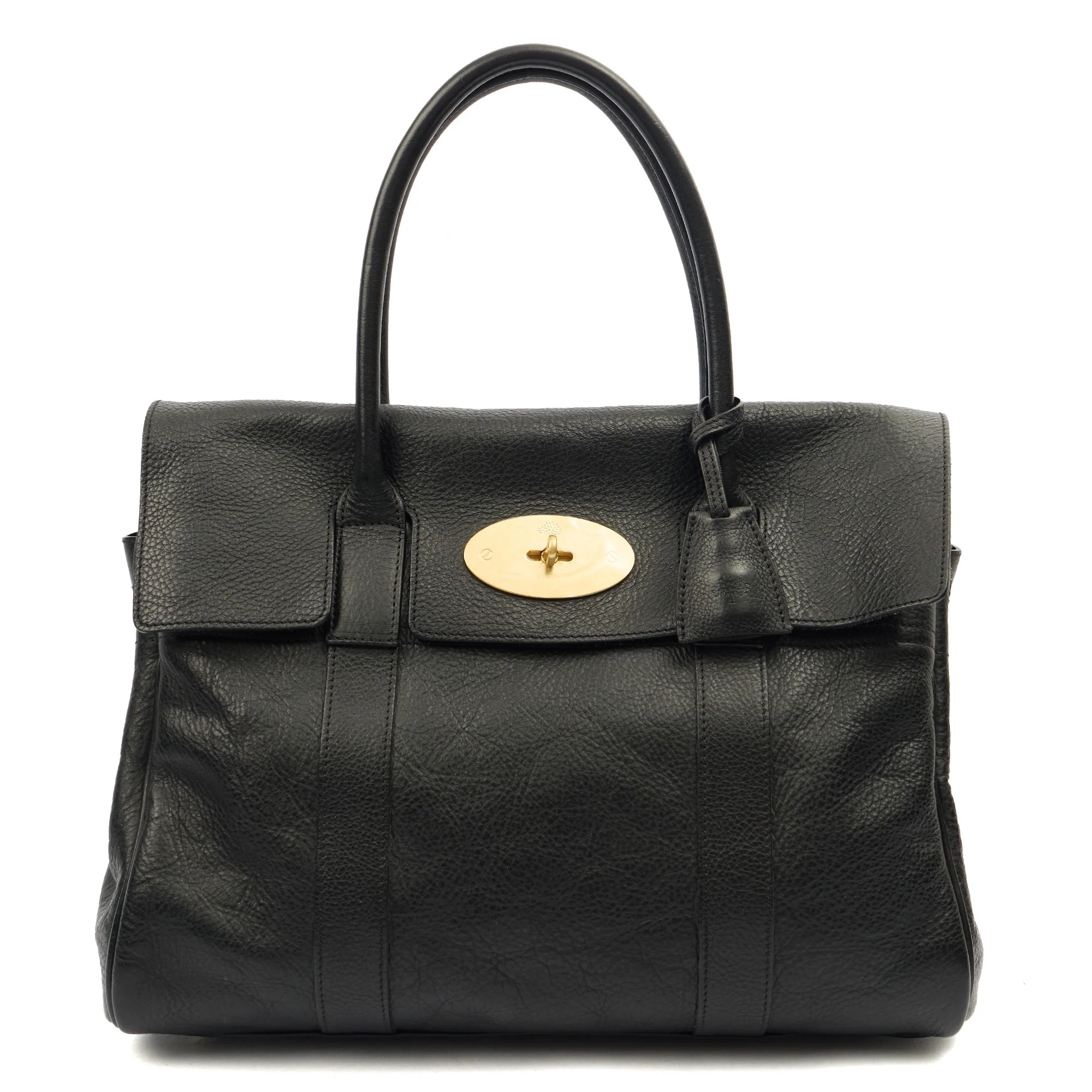Picture of Mulberry Tote Bayswater Heritage in Black, Leather