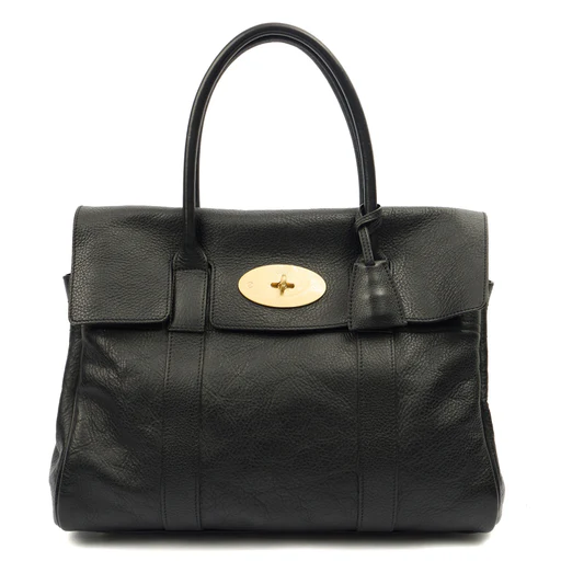 Picture of Mulberry Tote Bayswater Heritage in Black, Leather