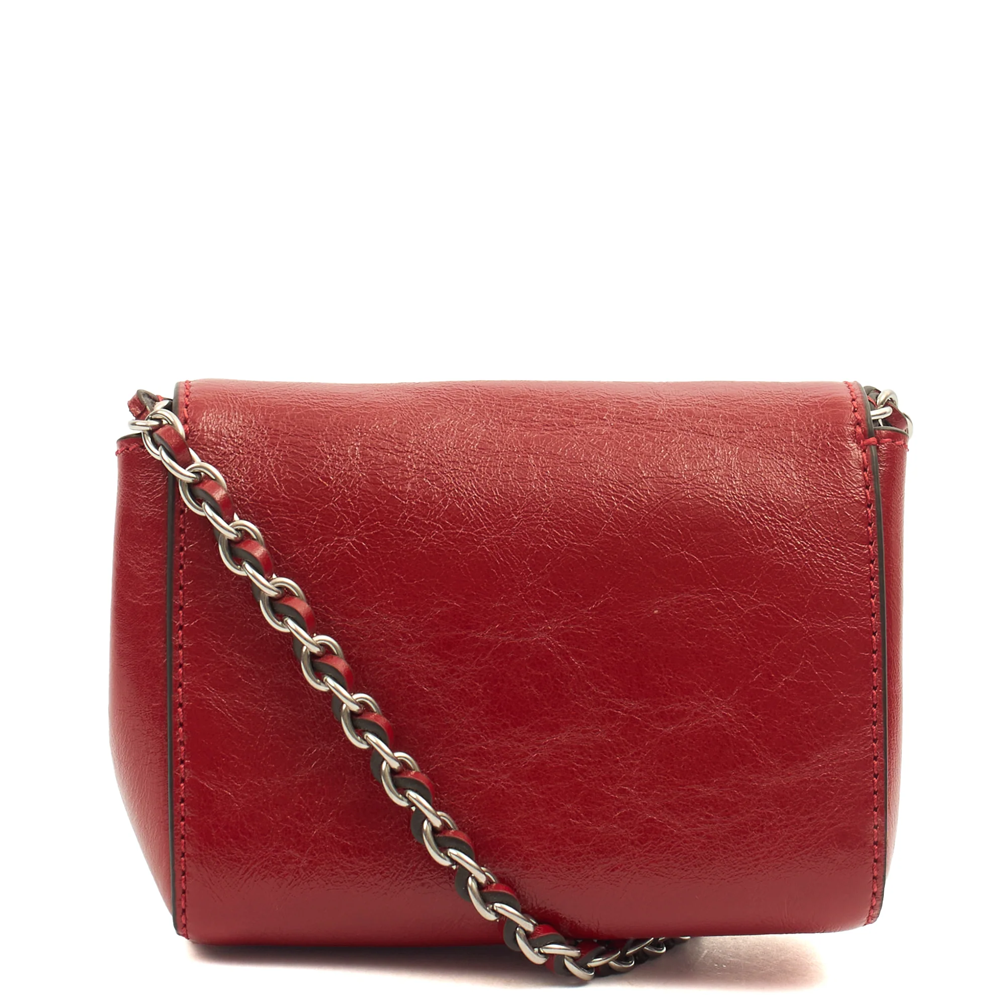 Picture of Mulberry Mini Bag Lily - Mini in Lancaster Red, Leather