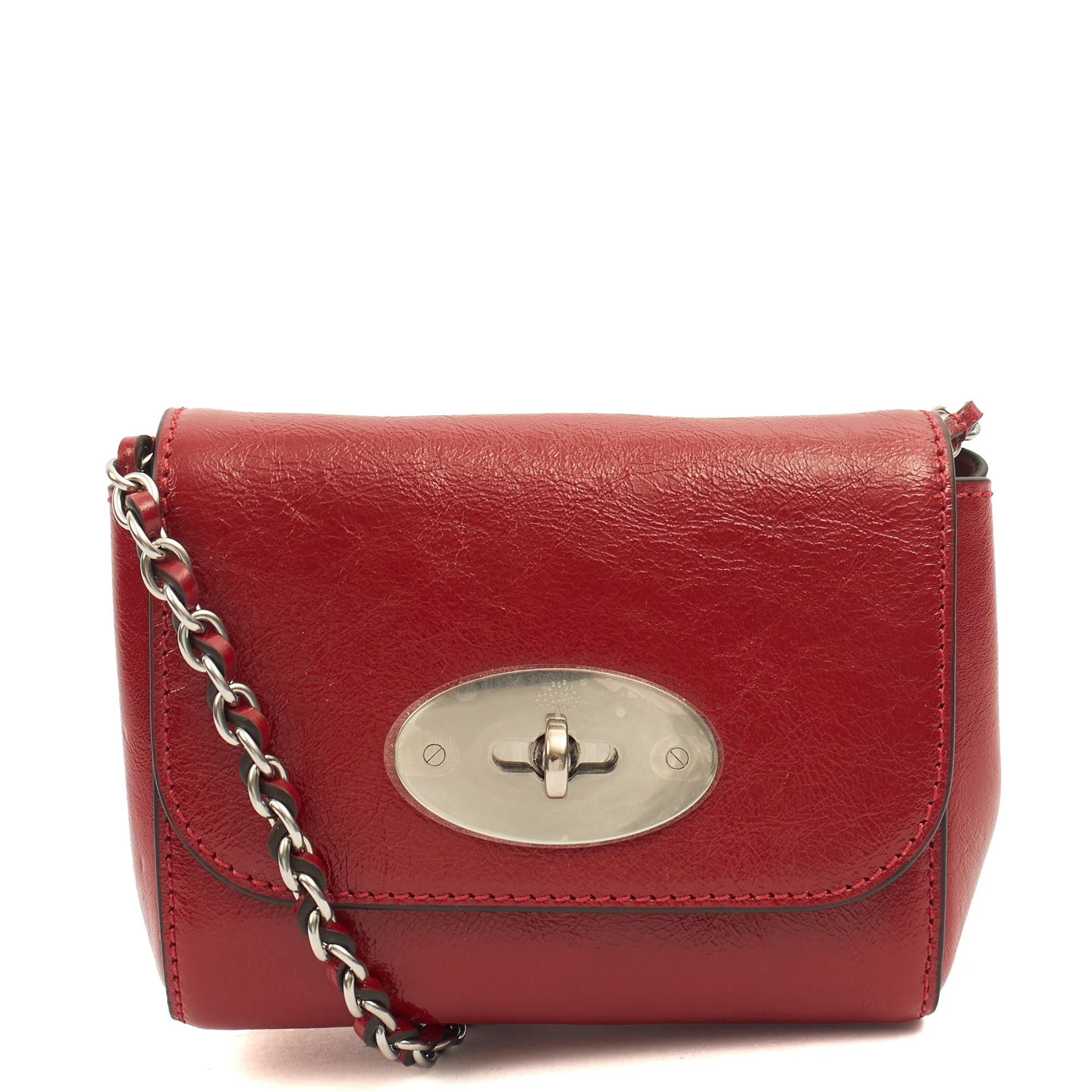Picture of Mulberry Mini Bag Lily - Mini in Lancaster Red, Leather