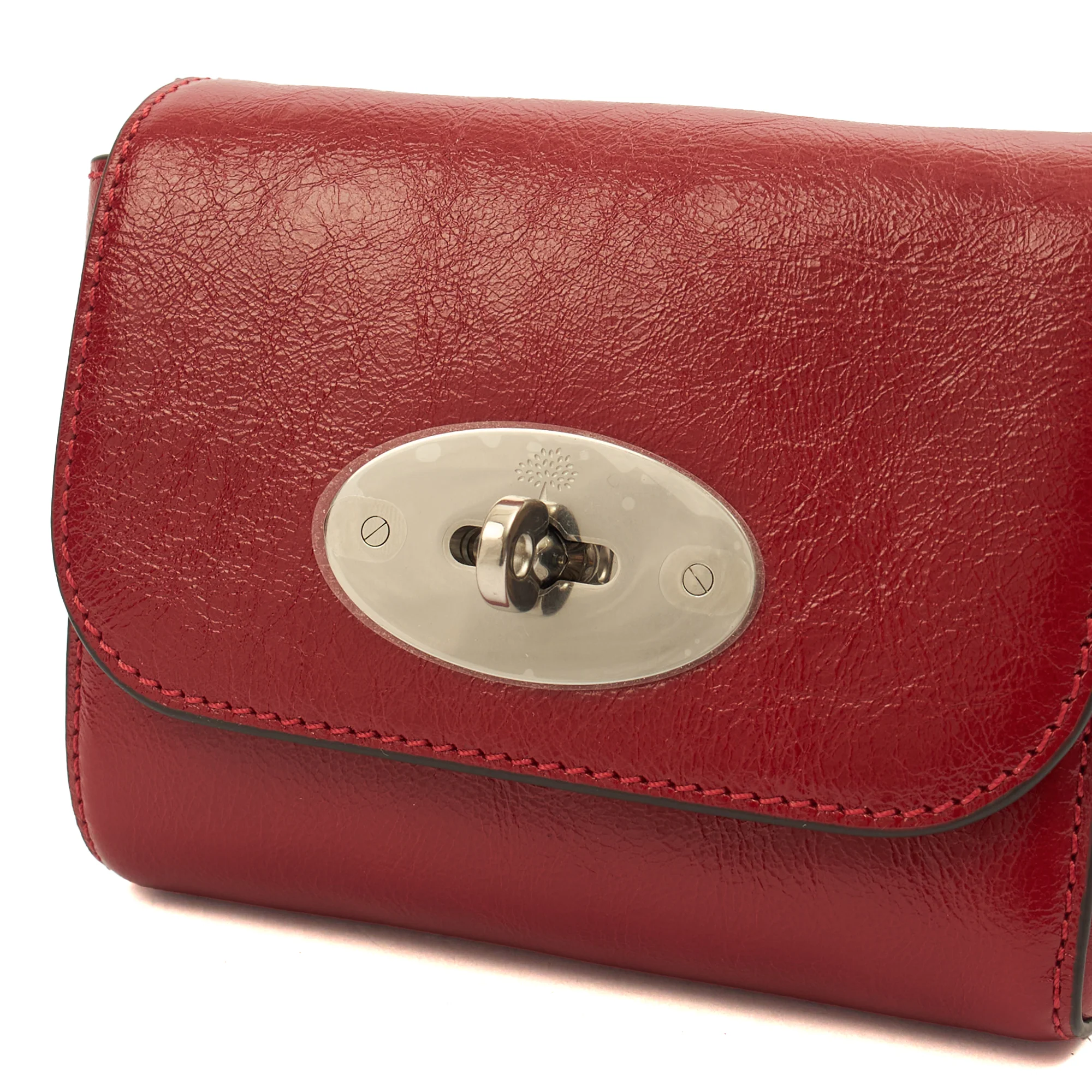 Picture of Mulberry Mini Bag Lily - Mini in Lancaster Red, Leather