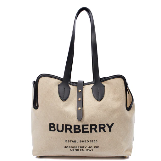 Picture of Burberry Tote Tote in Neutral, Fabric