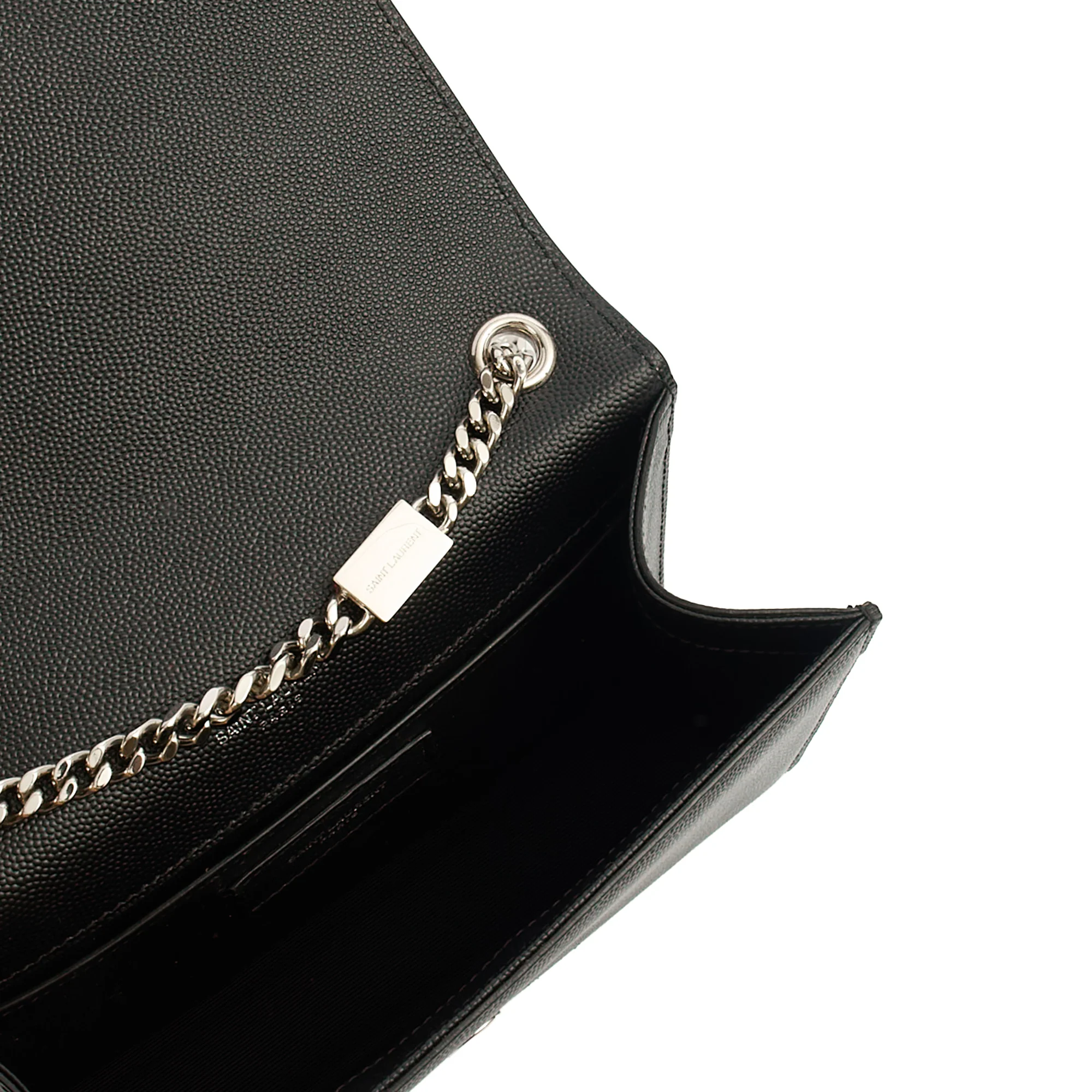 Picture of Saint Laurent Cross Body Kate Small in Black, Calfskin Leather