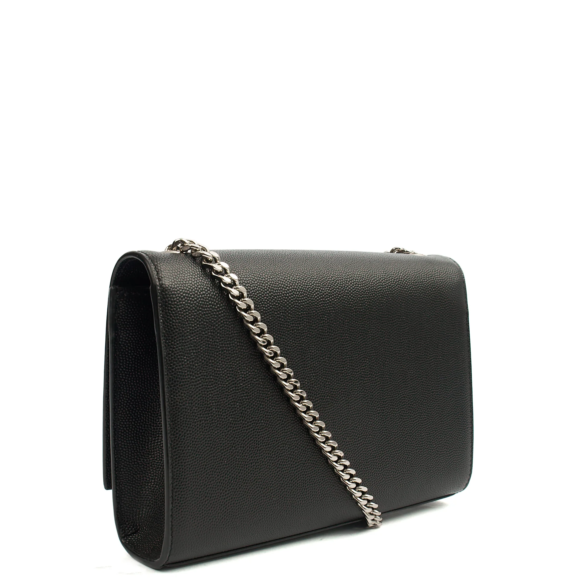 Picture of Saint Laurent Cross Body Kate Small in Black, Calfskin Leather