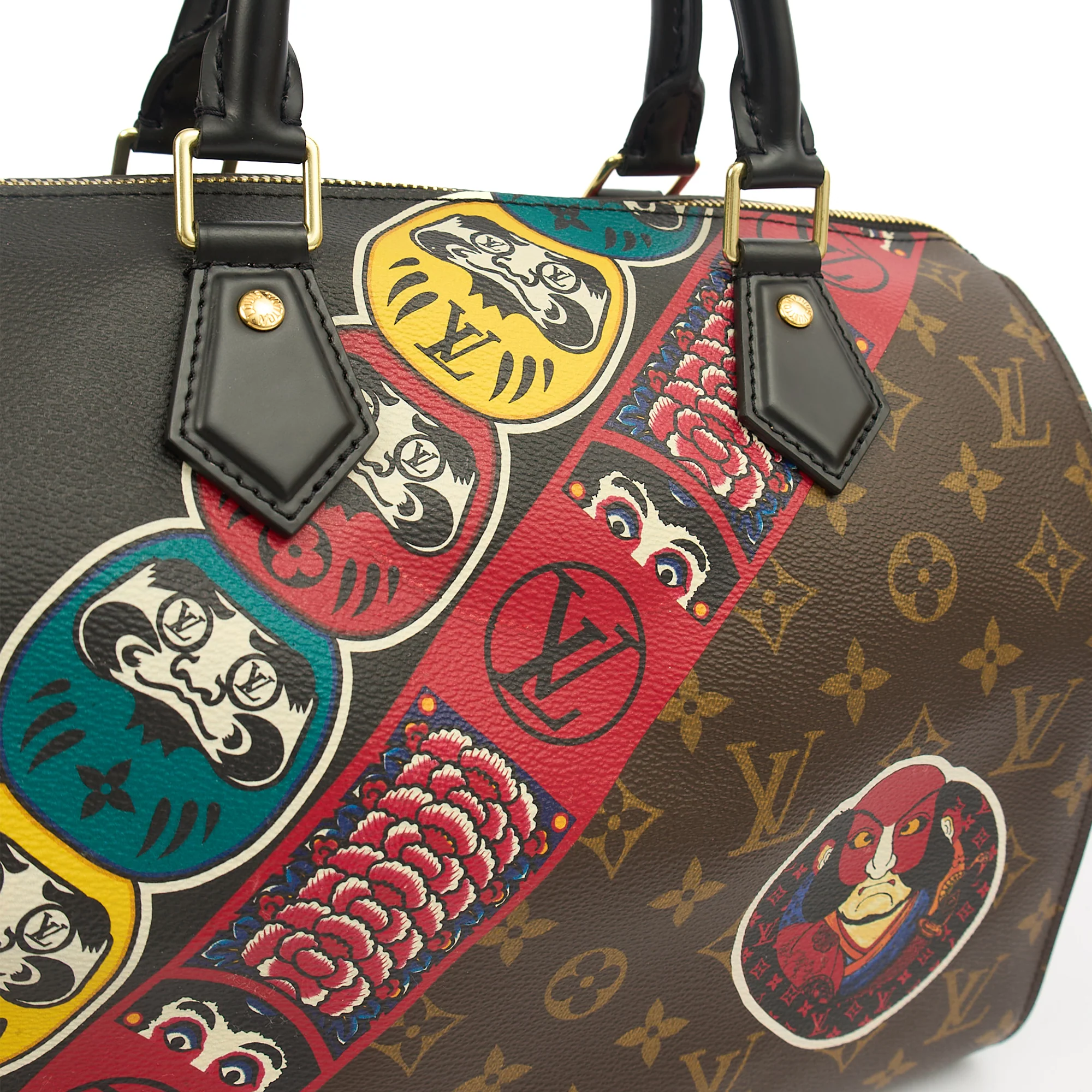 Picture of Louis Vuitton Top Handle Speedy 30 in Monogram, Canvas