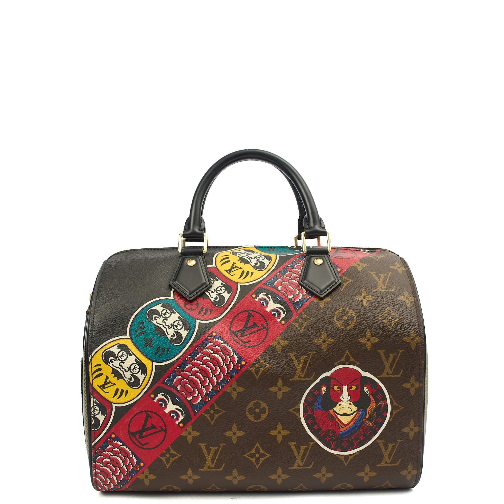 Picture of Louis Vuitton Top Handle Speedy 30 in Monogram, Canvas