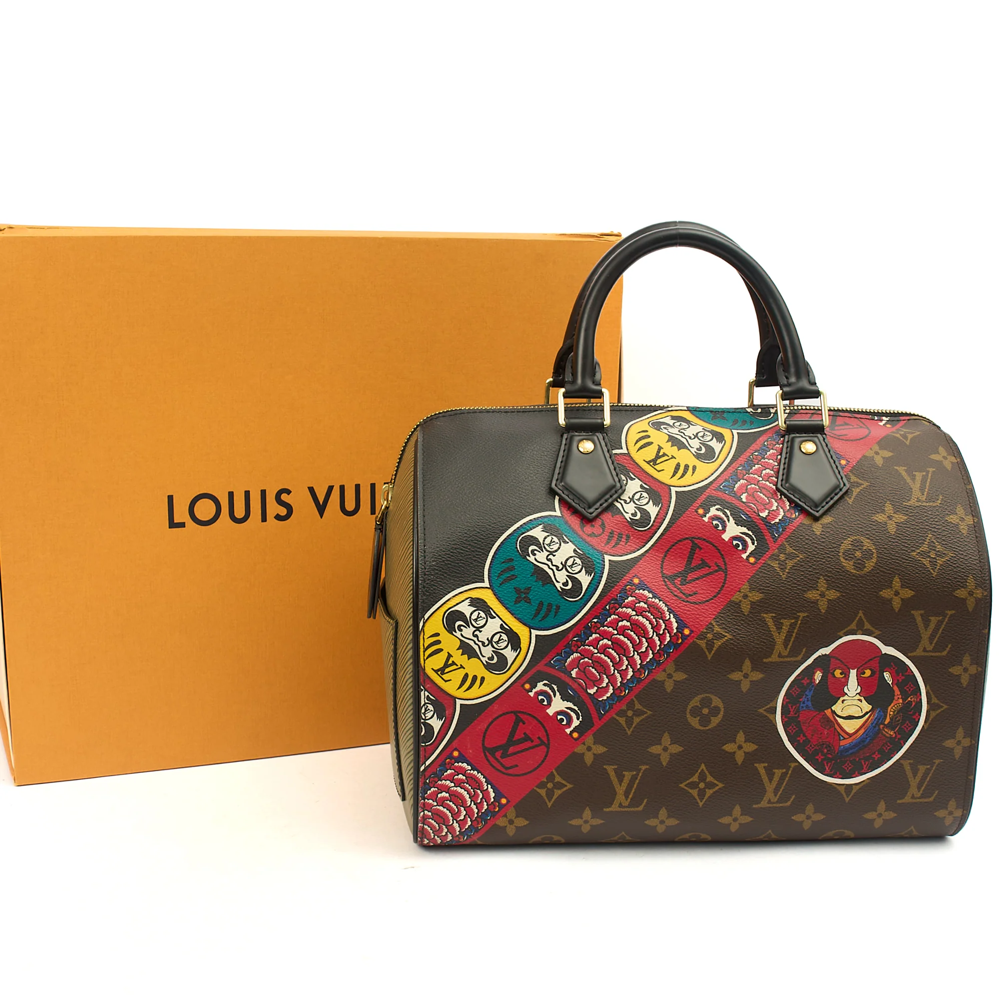 Picture of Louis Vuitton Top Handle Speedy 30 in Monogram, Canvas