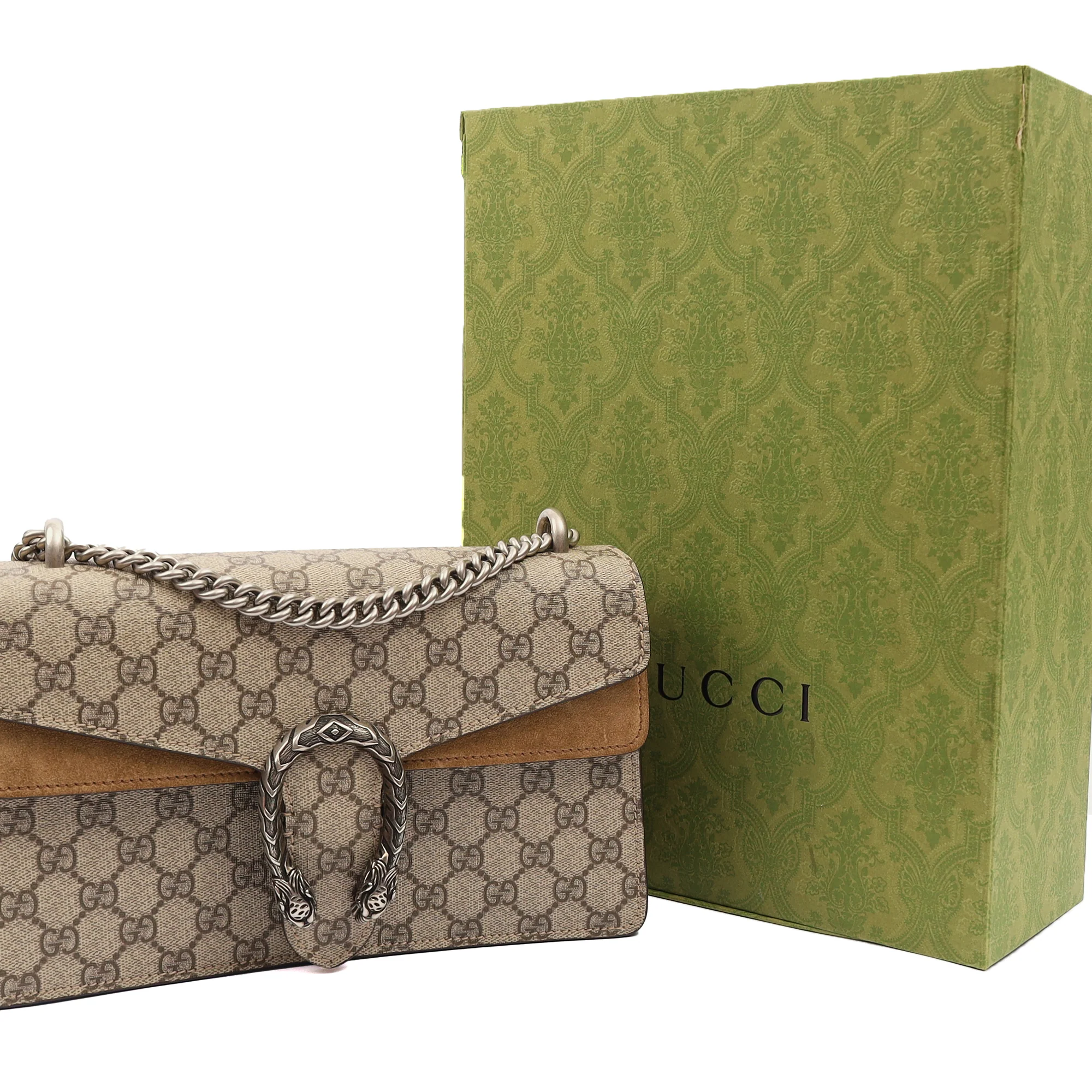 Picture of Gucci Shoulder Bag Dionysus - Small in Brown, Leather