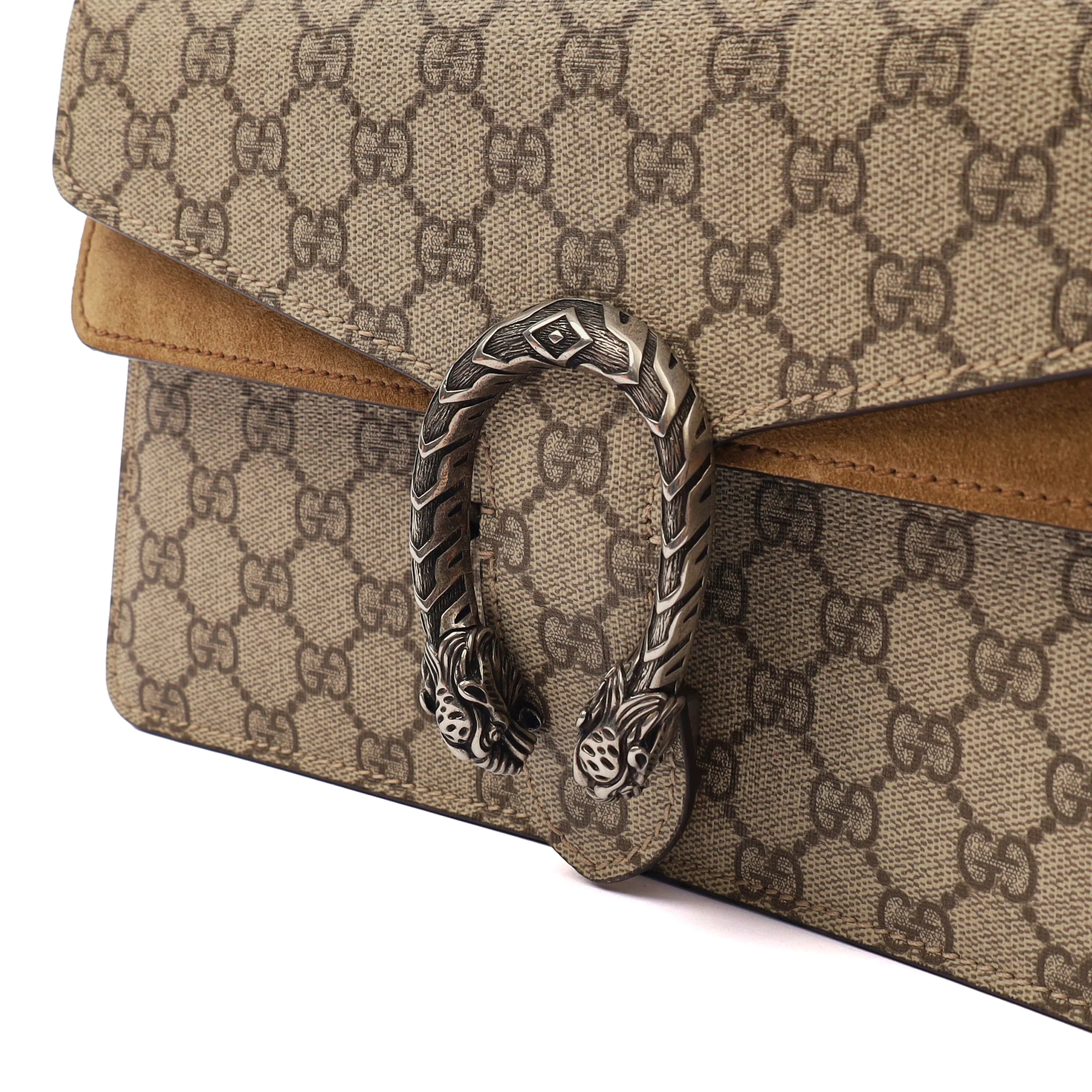 Picture of Gucci Shoulder Bag Dionysus - Small in Brown, Leather