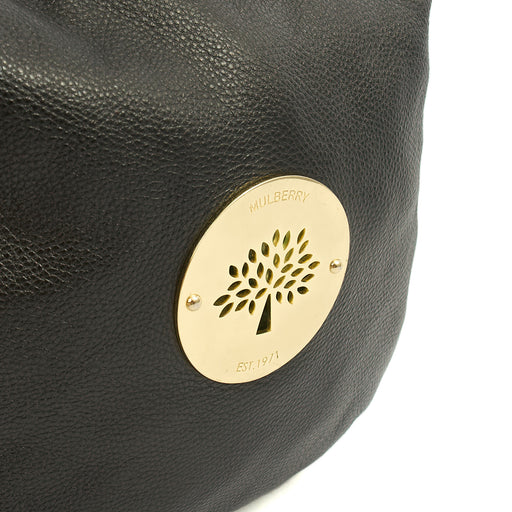 Picture of Mulberry Shoulder Bag Daria Hobo in Black, Leather