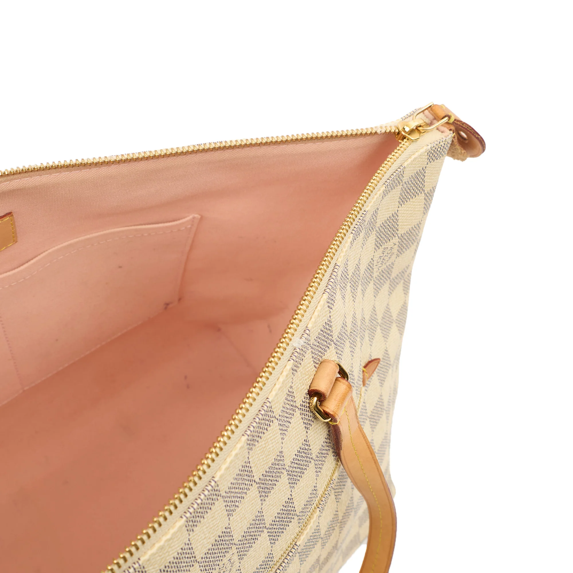 Picture of Louis Vuitton Tote Lena PM in Damier Azur, Canvas