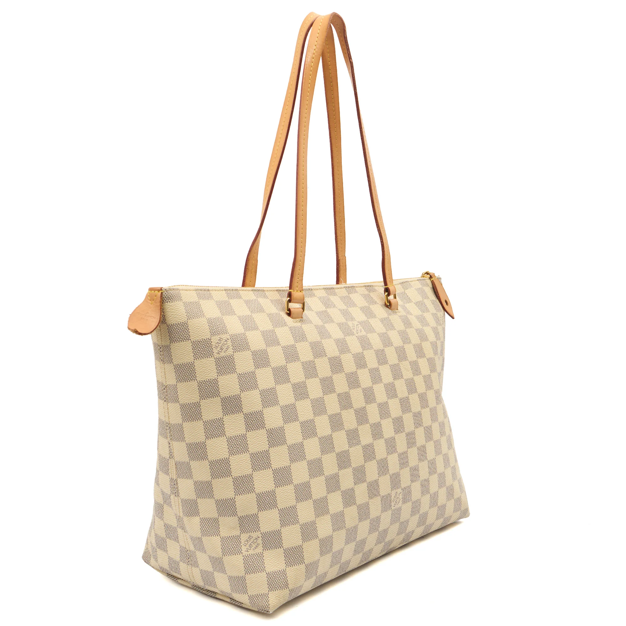 Picture of Louis Vuitton Tote Lena PM in Damier Azur, Canvas