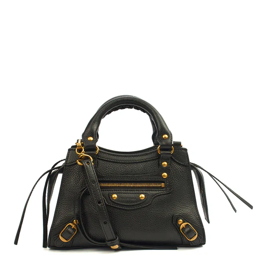 Picture of Balenciaga Mini Bag Neo Cagole XS in Black, Leather