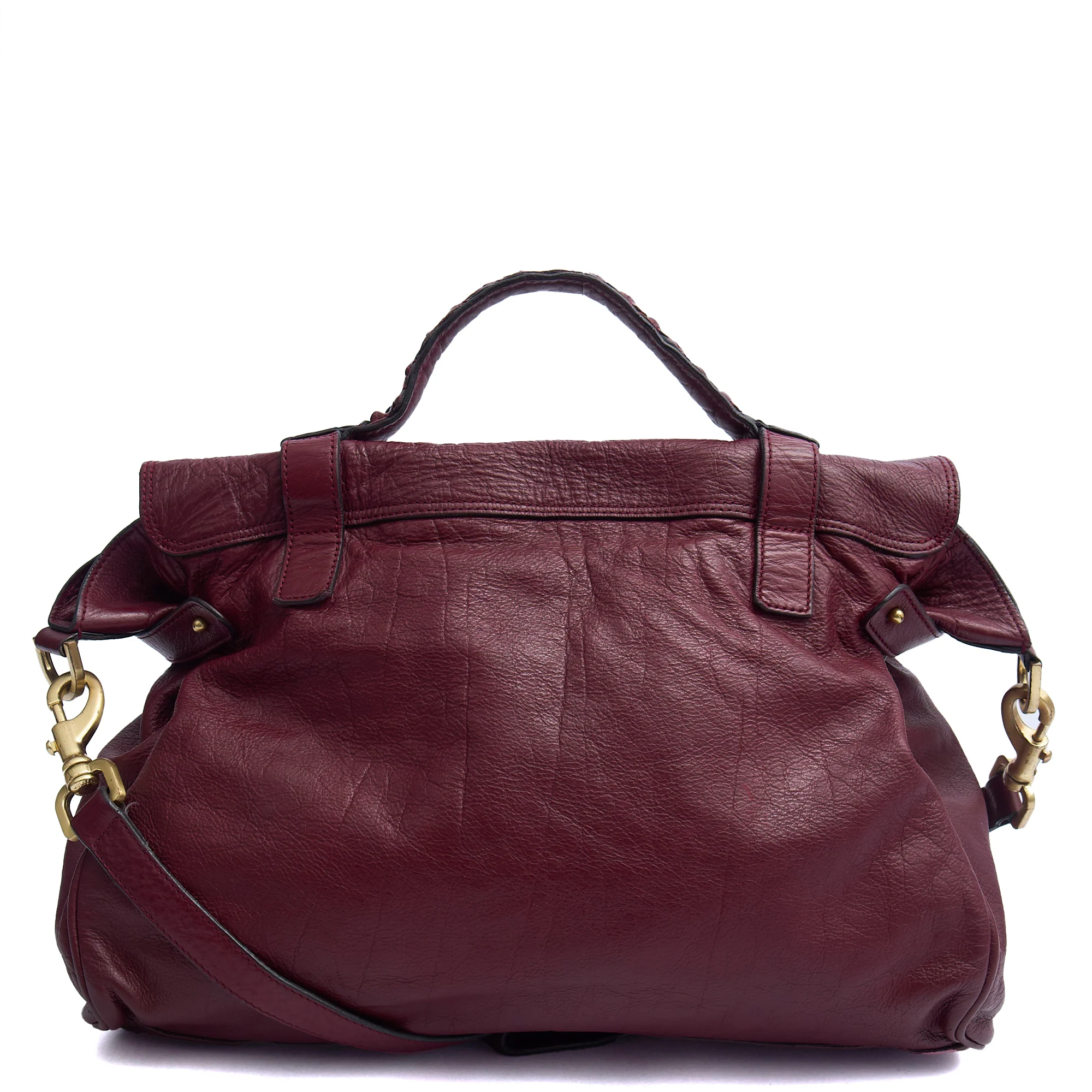 Picture of Mulberry Tote Alexa in Red, Calfskin Leather