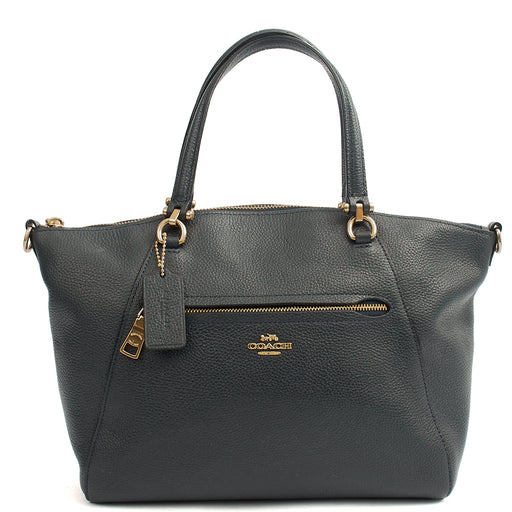 Picture of Coach Cross Body Prairie Satchel in Navy, Leather