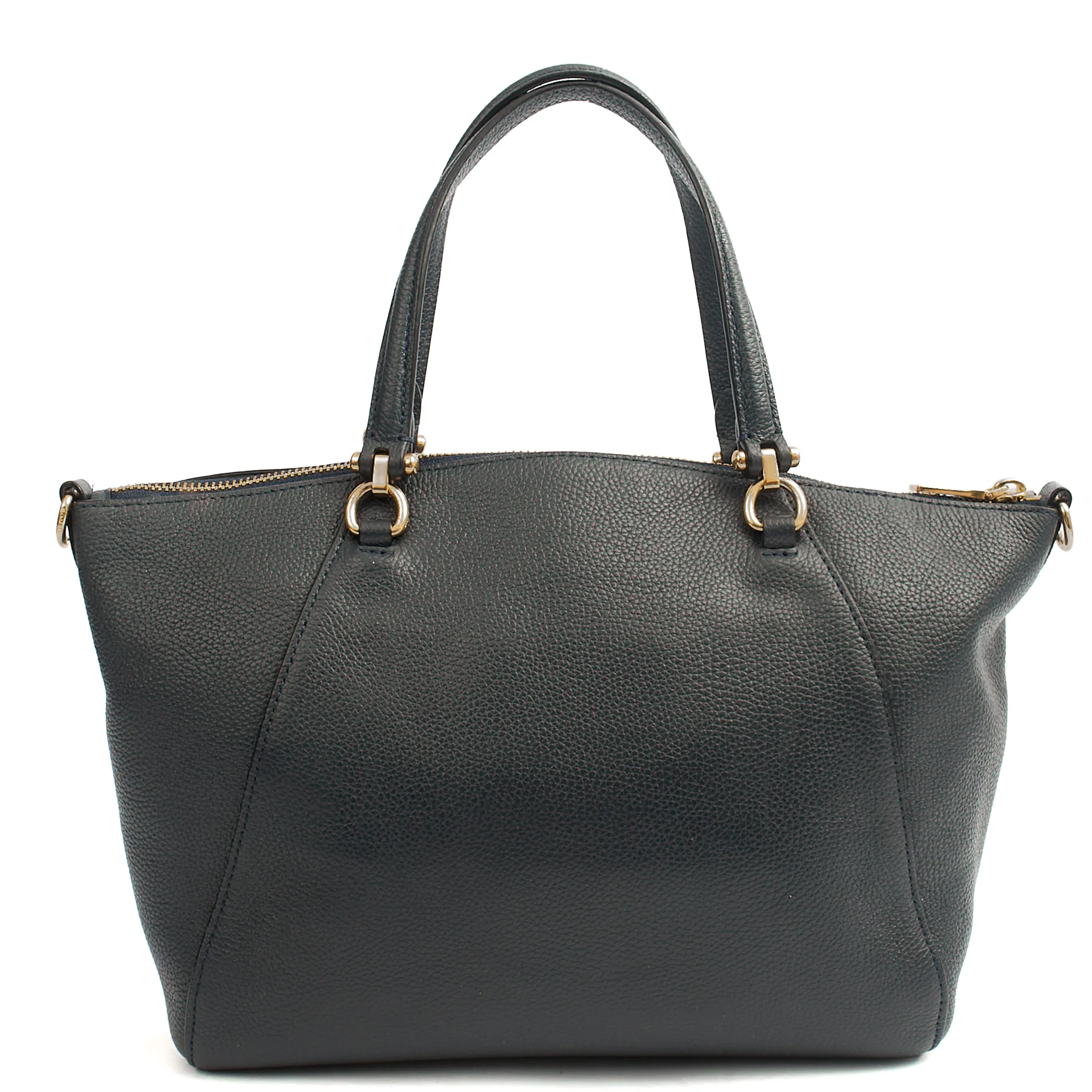 Picture of Coach Cross Body Prairie Satchel in Navy, Leather
