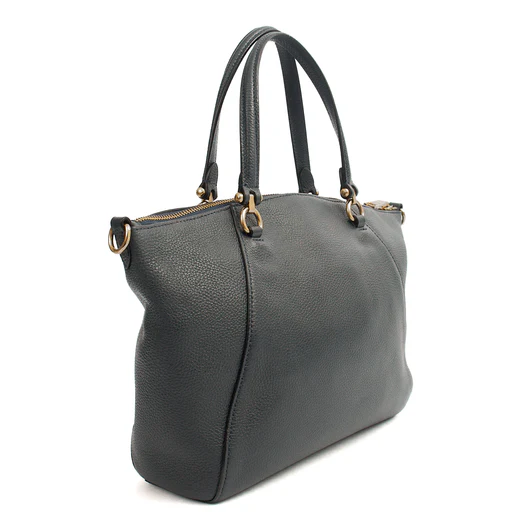 Picture of Coach Cross Body Prairie Satchel in Navy, Leather