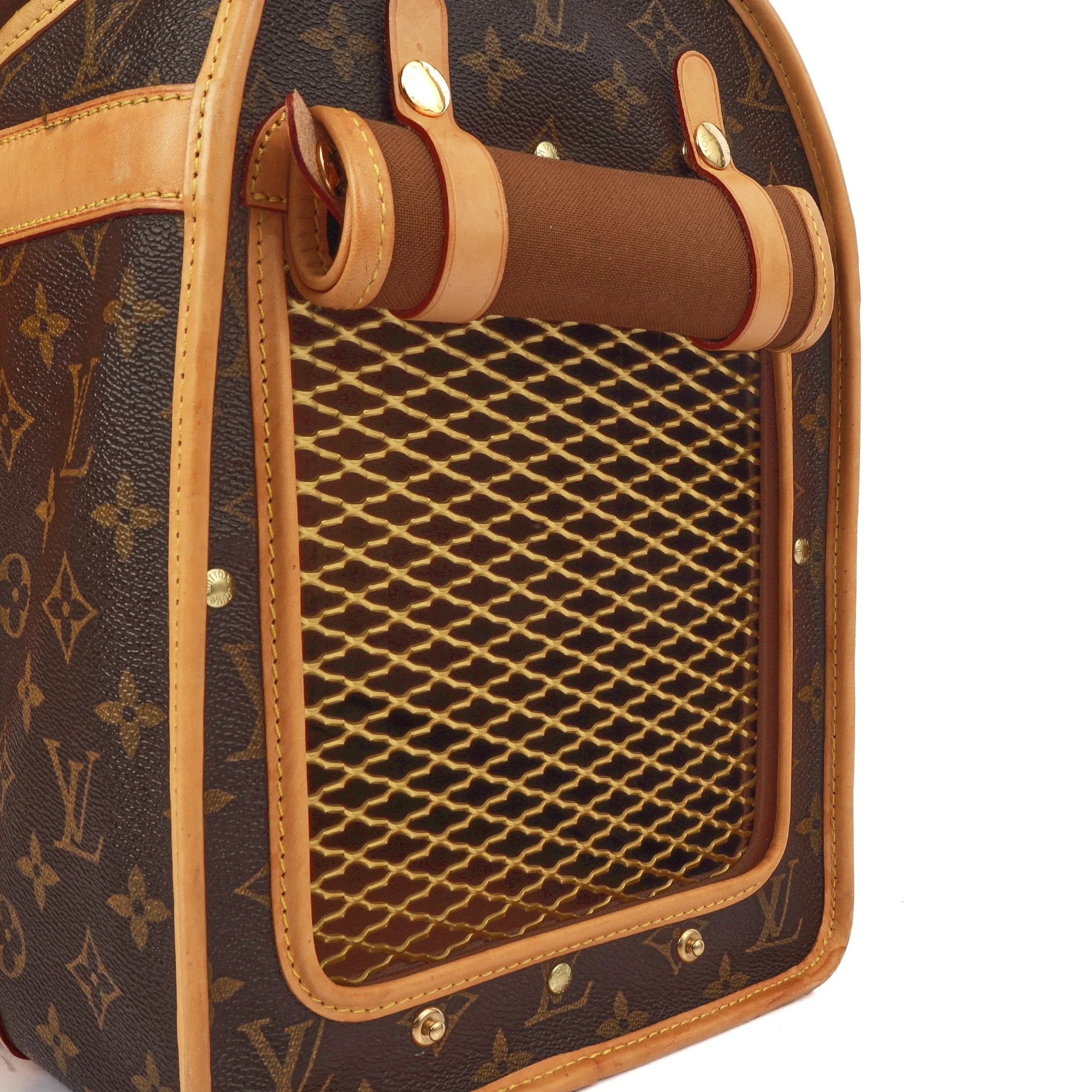 Picture of Louis Vuitton Other Dog Carrier 50 in Monogram, Canvas
