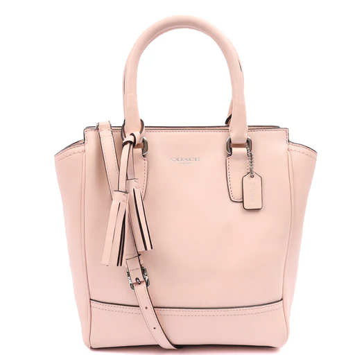 Picture of Coach Tote Legacy Shoulder Bag in Pink, Leather
