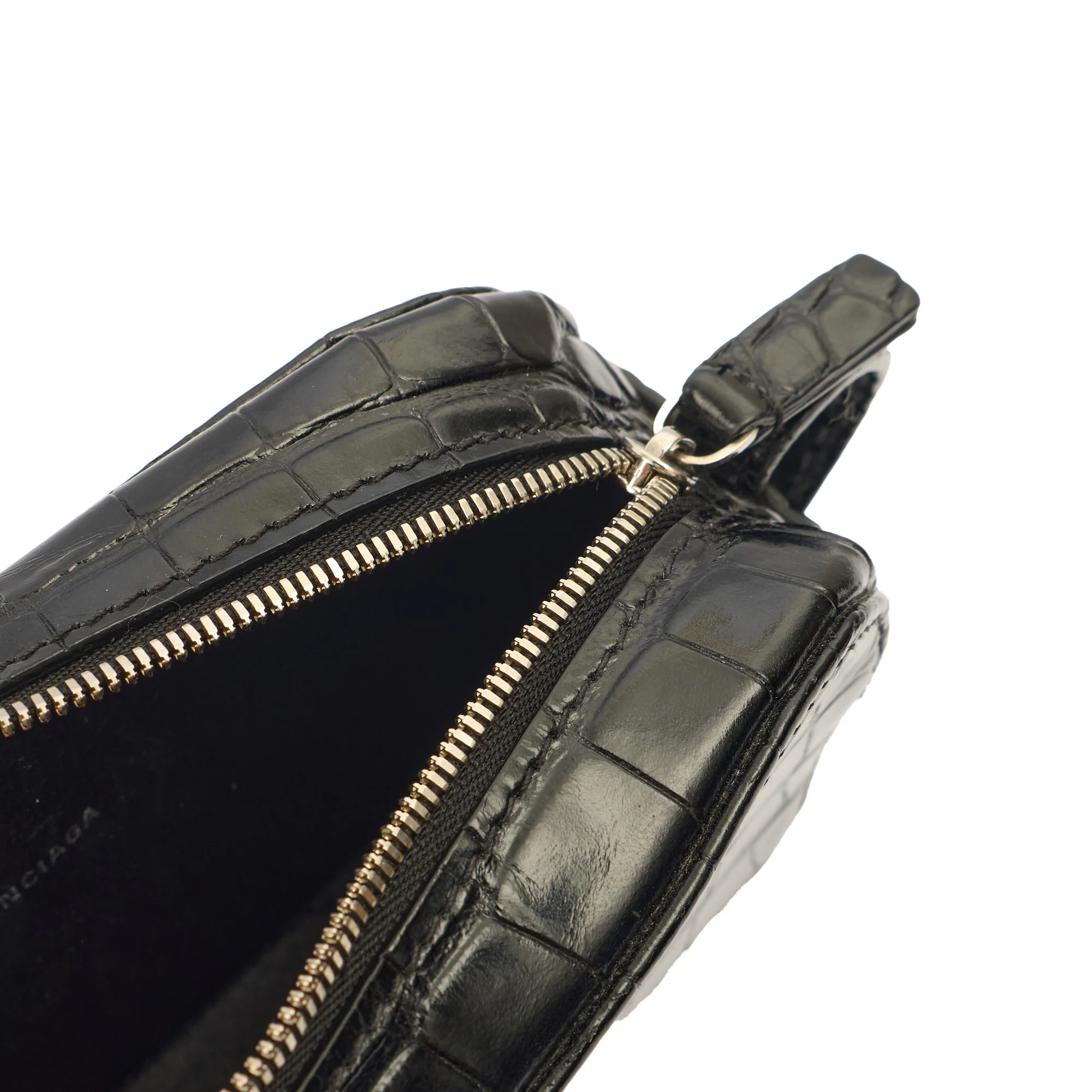 Picture of Balenciaga Cross Body Everyday Camera Bag - XS in Pink, Exotic Effect Leather