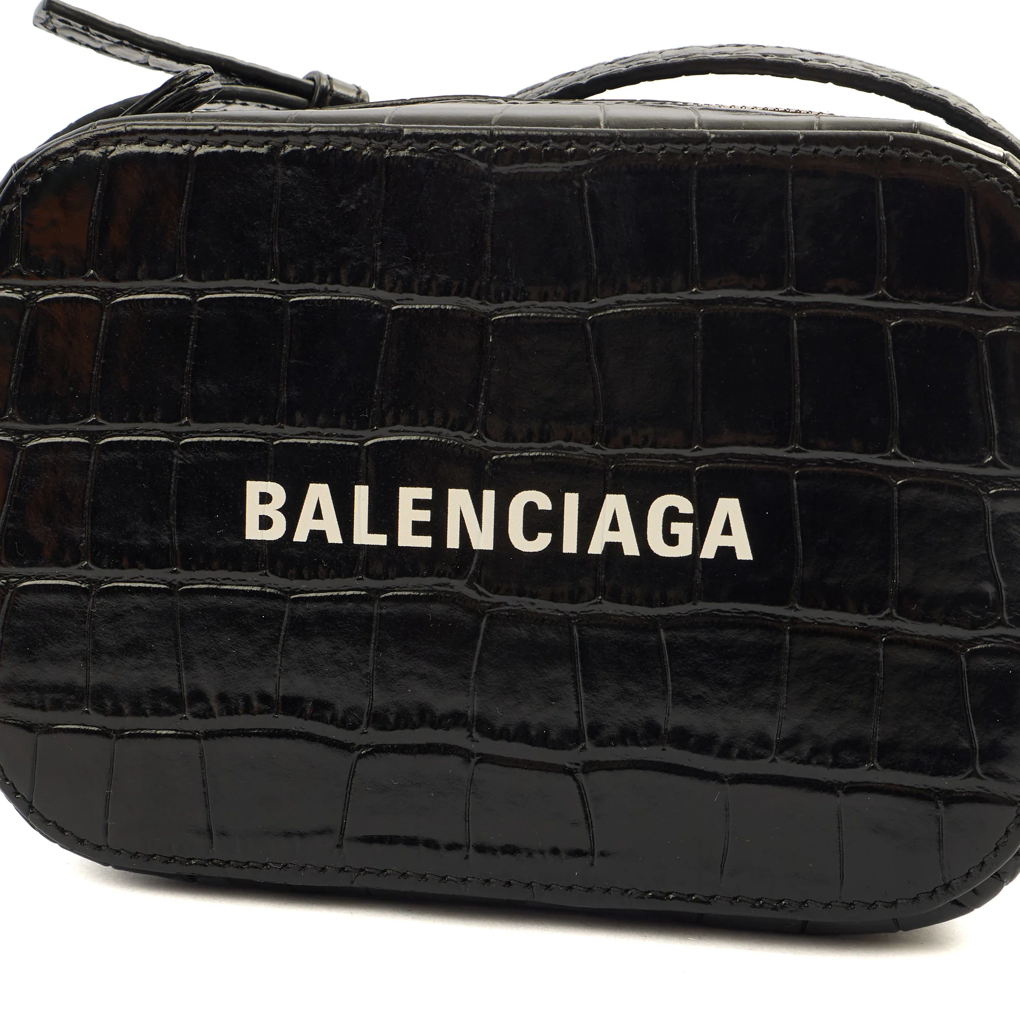 Picture of Balenciaga Cross Body Everyday Camera Bag - XS in Pink, Exotic Effect Leather