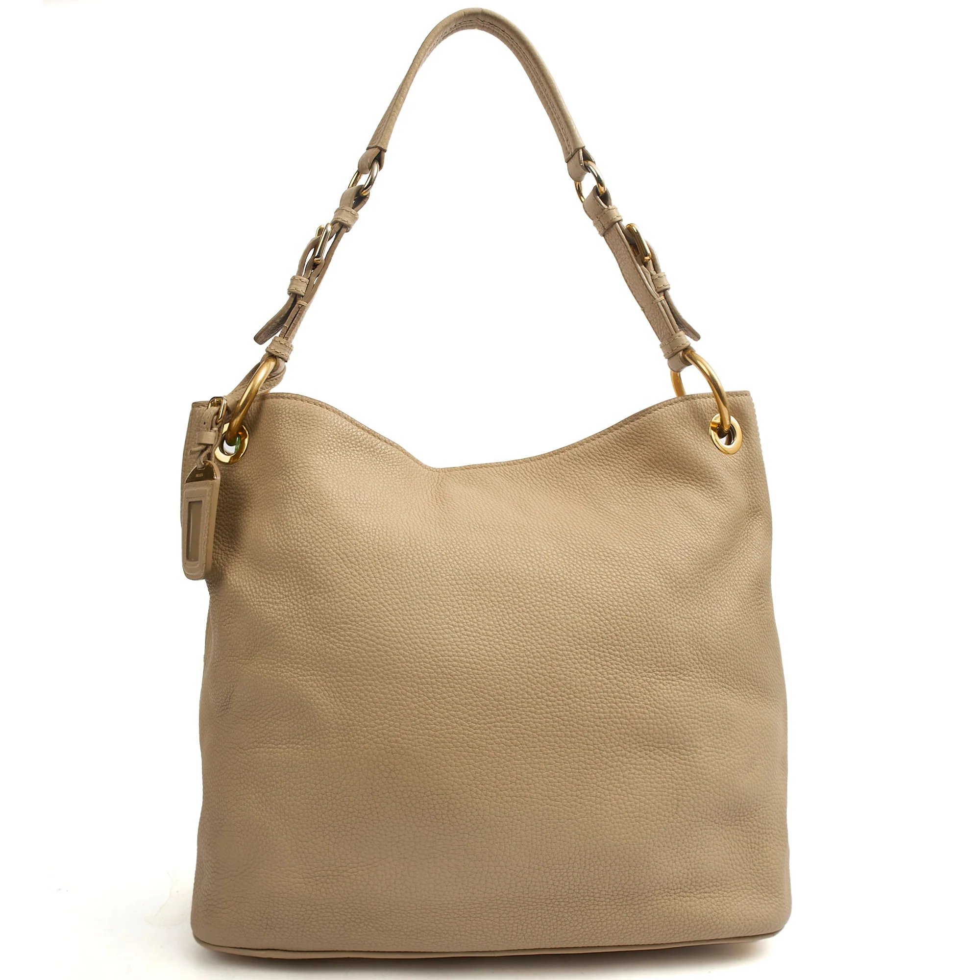 Picture of Prada Tote Lux Tote in Neutral, Calfskin