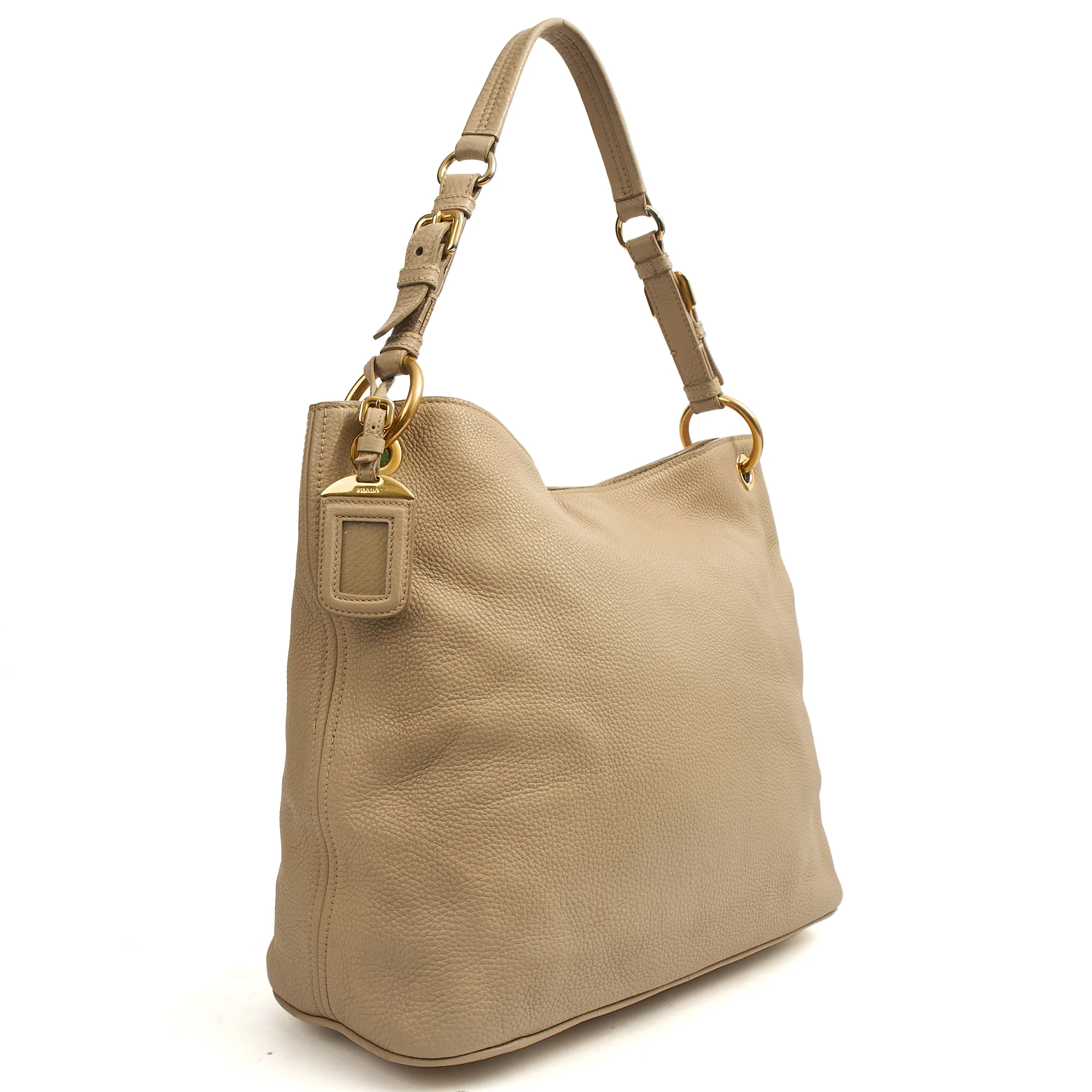Picture of Prada Tote Lux Tote in Neutral, Calfskin