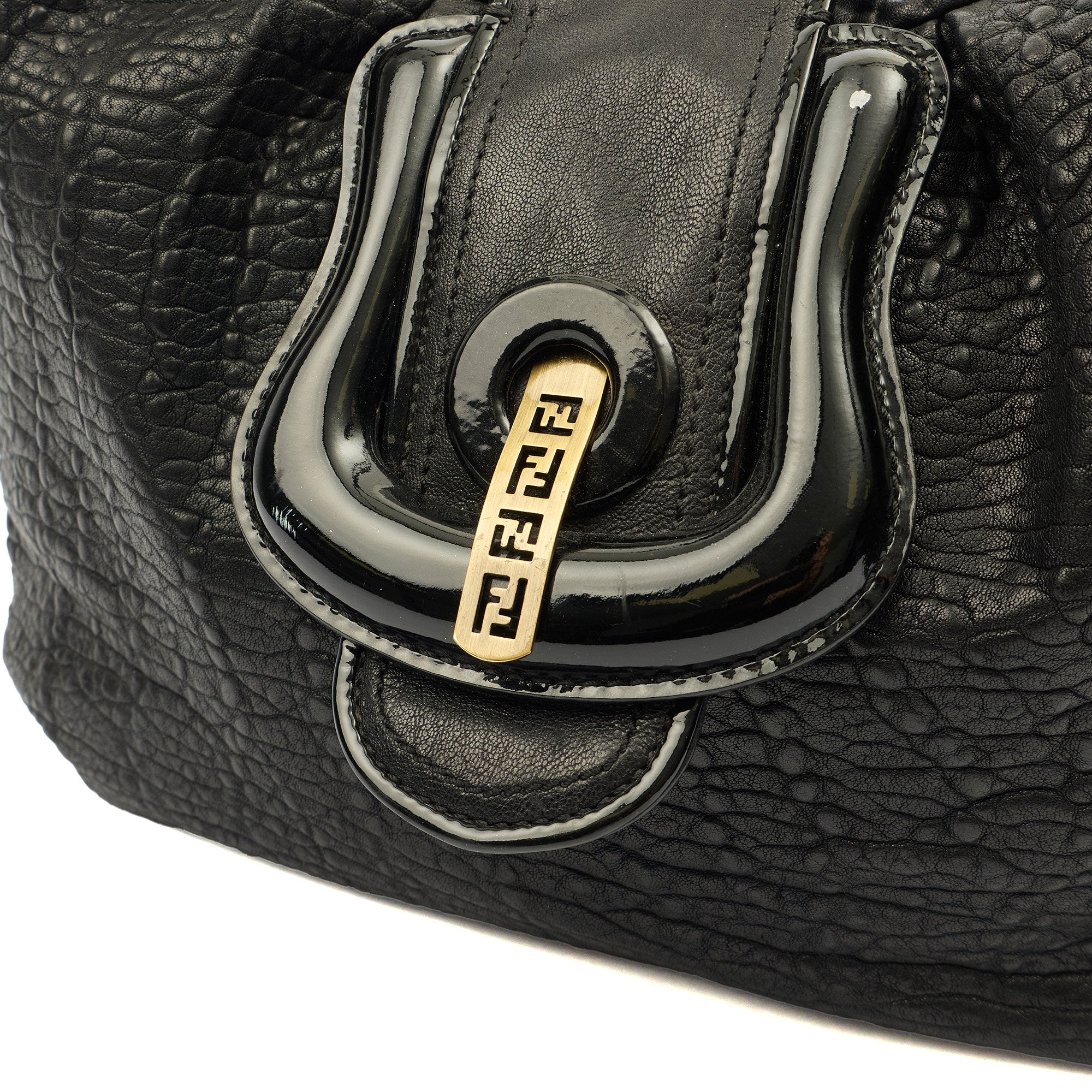 Picture of Fendi Shoulder Bag B Bag in Black, Leather
