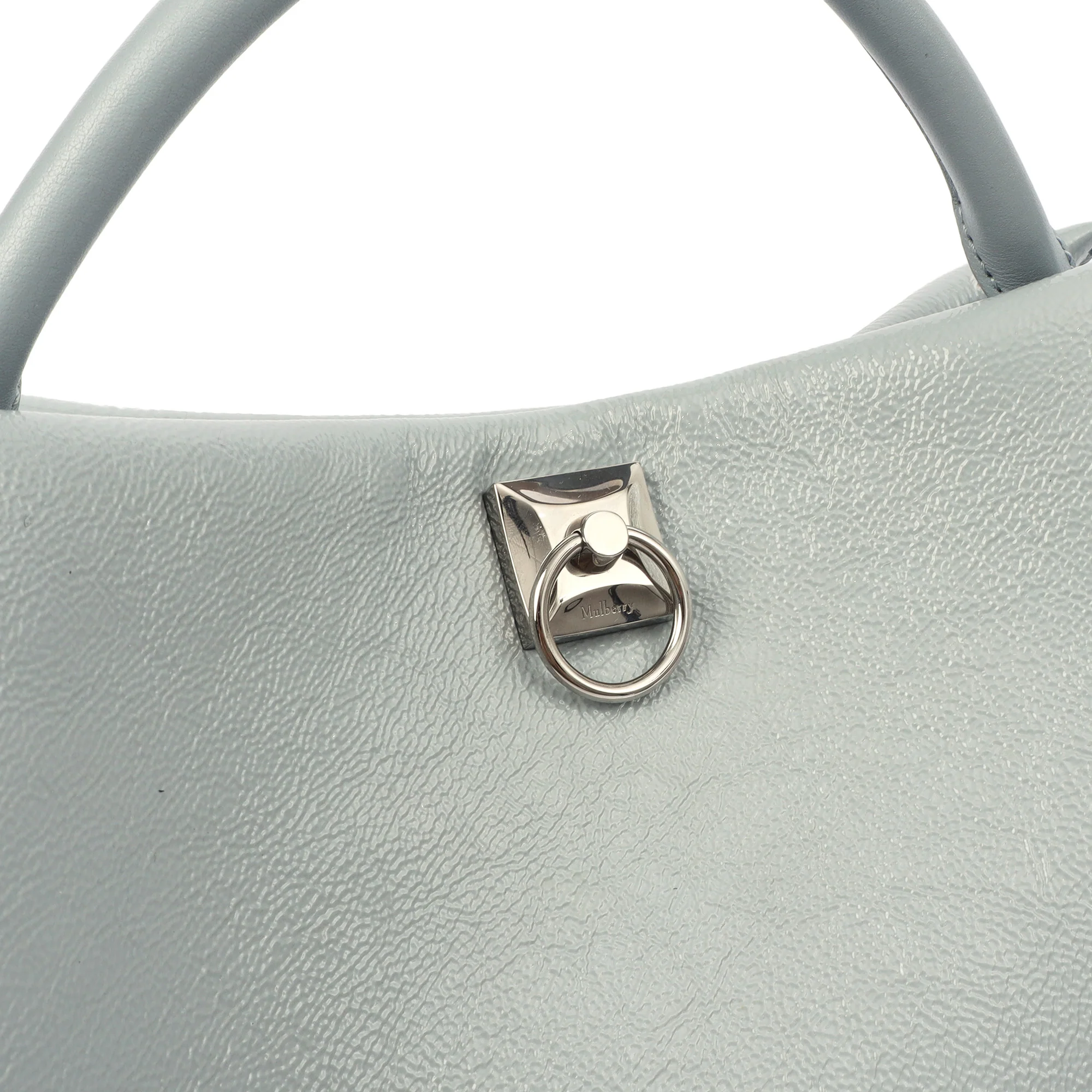 Picture of Mulberry Tote Iris in Blue, Patent Leather
