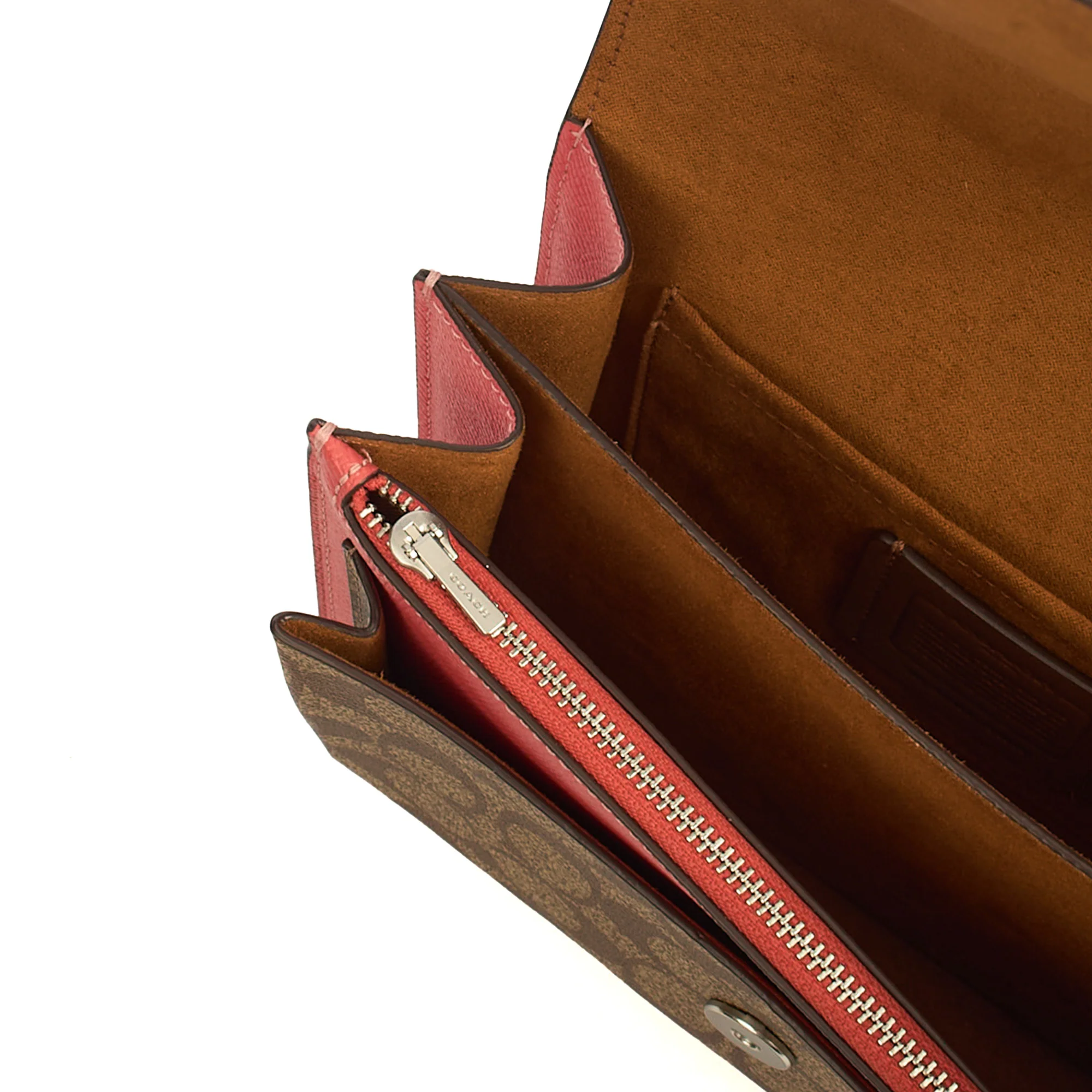Picture of Coach Cross Body Klare Crossbody Bag in Brown, Leather