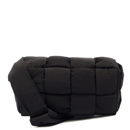 Picture of Bottega Veneta Mini Bag Padded Cassette in Black, Fabric