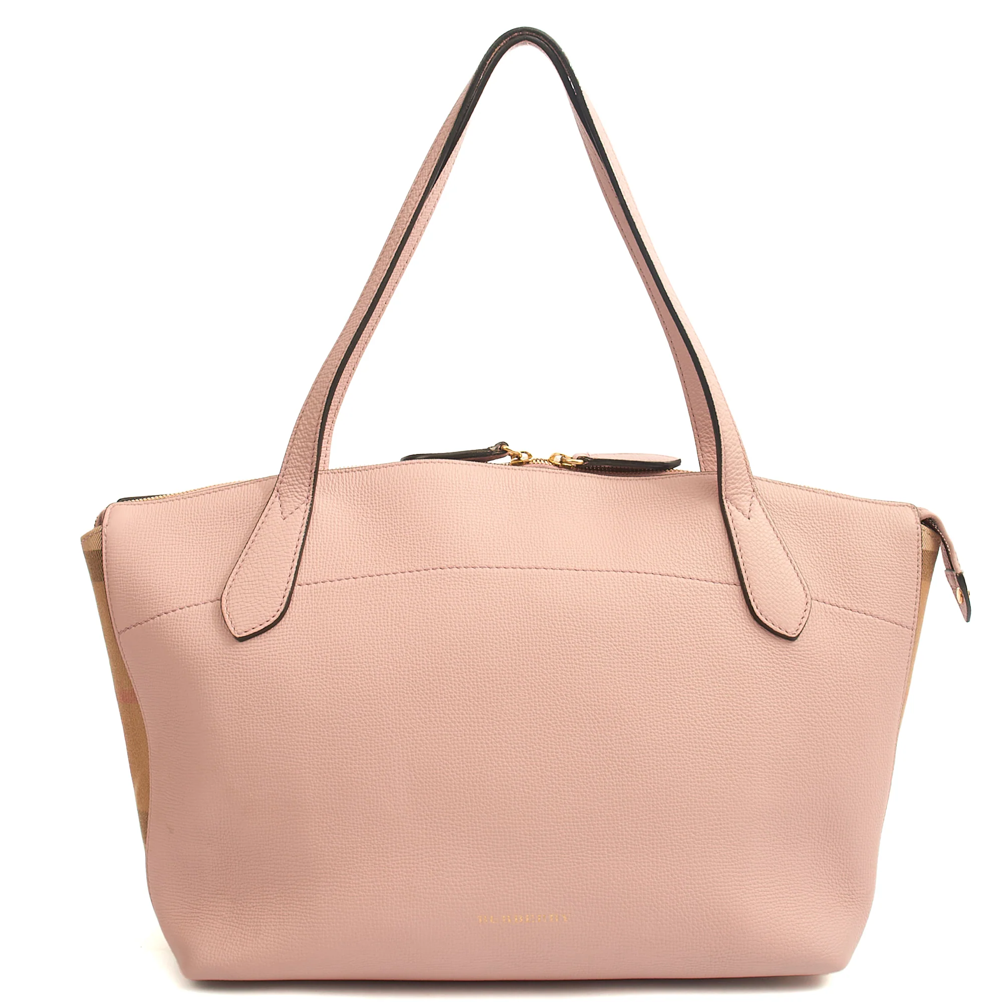 Picture of Burberry Tote Tote in Pink, Leather